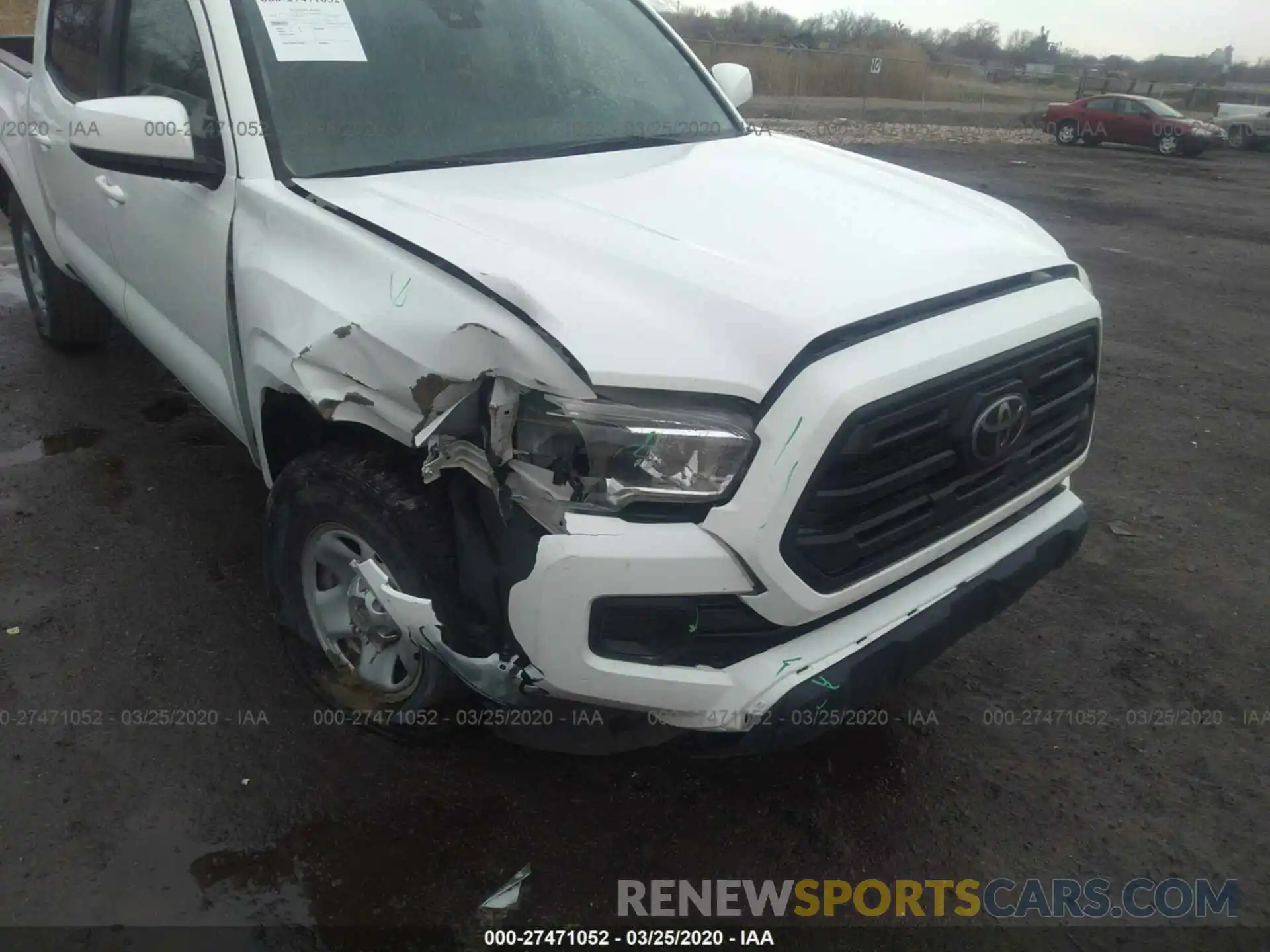 6 Photograph of a damaged car 3TMCZ5ANXKM230803 TOYOTA TACOMA 4WD 2019