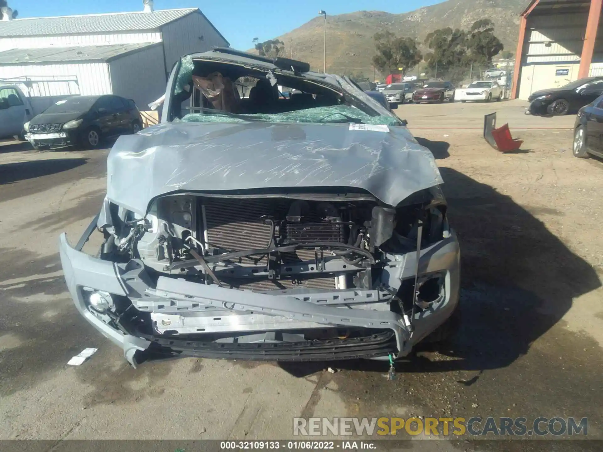 6 Photograph of a damaged car 3TMCZ5ANXKM231000 TOYOTA TACOMA 4WD 2019