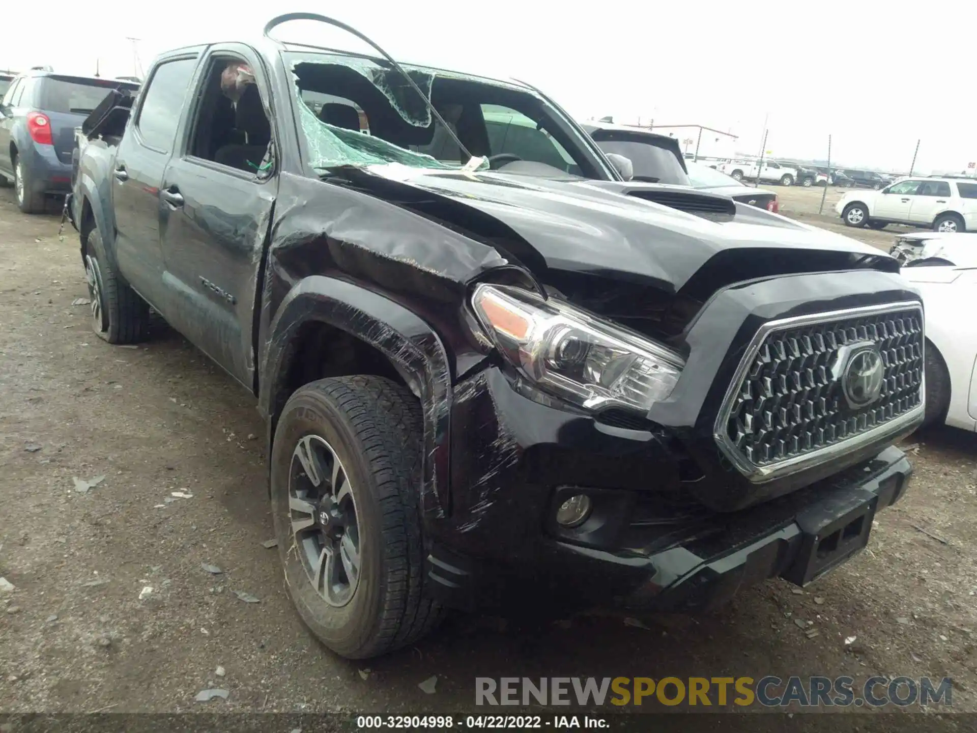 6 Фотография поврежденного автомобиля 3TMCZ5ANXKM232180 TOYOTA TACOMA 4WD 2019