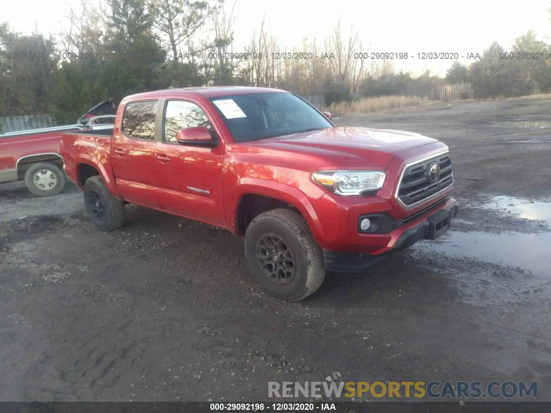 1 Photograph of a damaged car 3TMCZ5ANXKM236598 TOYOTA TACOMA 4WD 2019