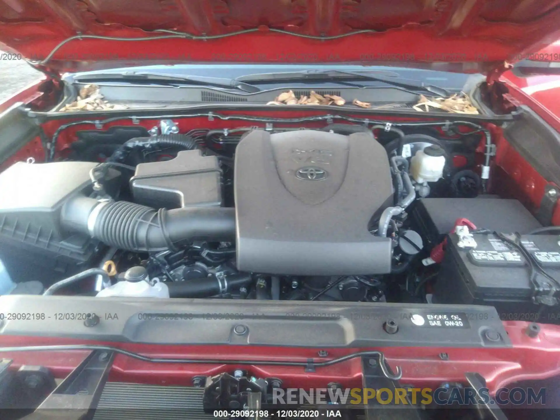 10 Photograph of a damaged car 3TMCZ5ANXKM236598 TOYOTA TACOMA 4WD 2019