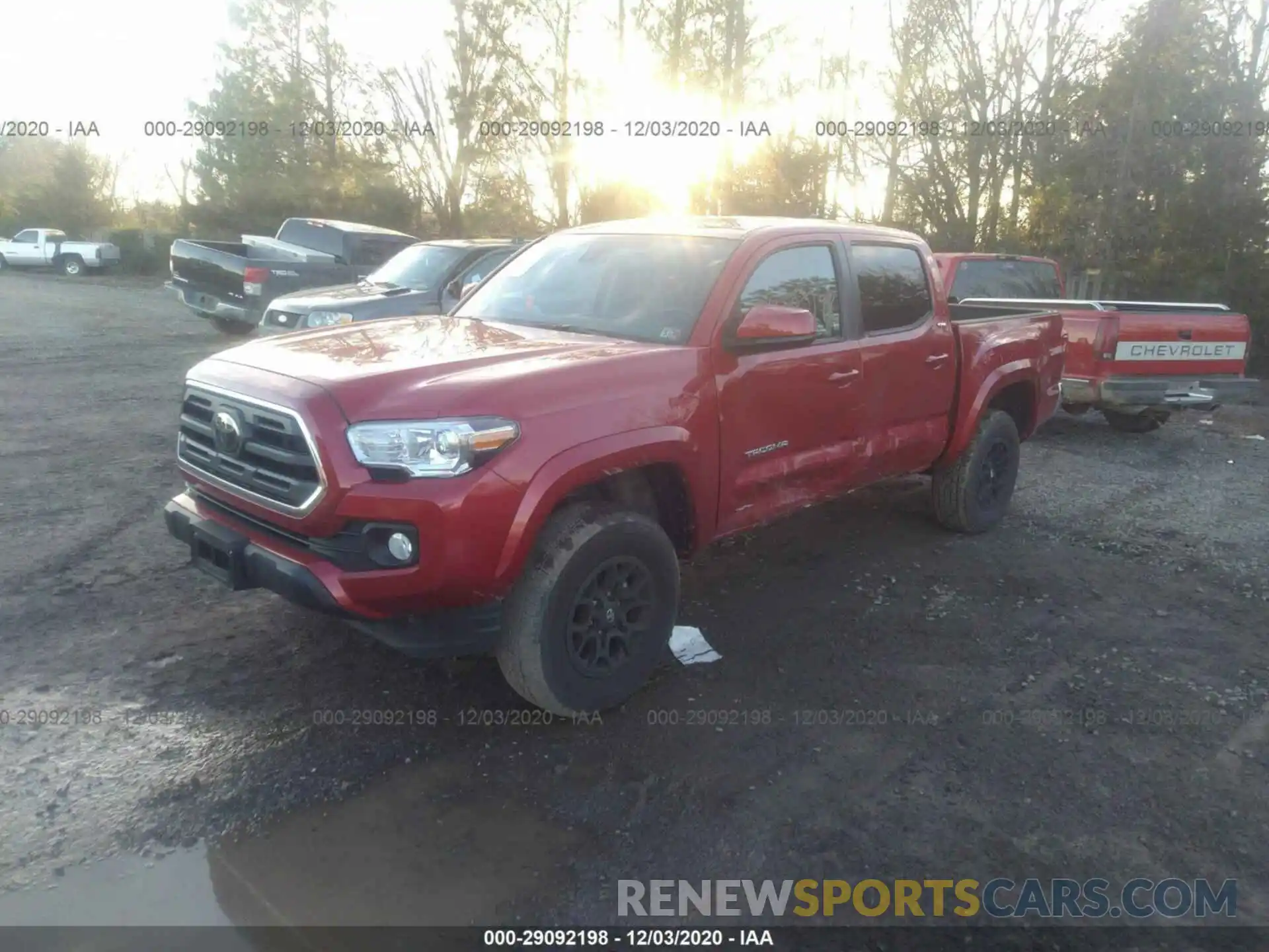 2 Photograph of a damaged car 3TMCZ5ANXKM236598 TOYOTA TACOMA 4WD 2019