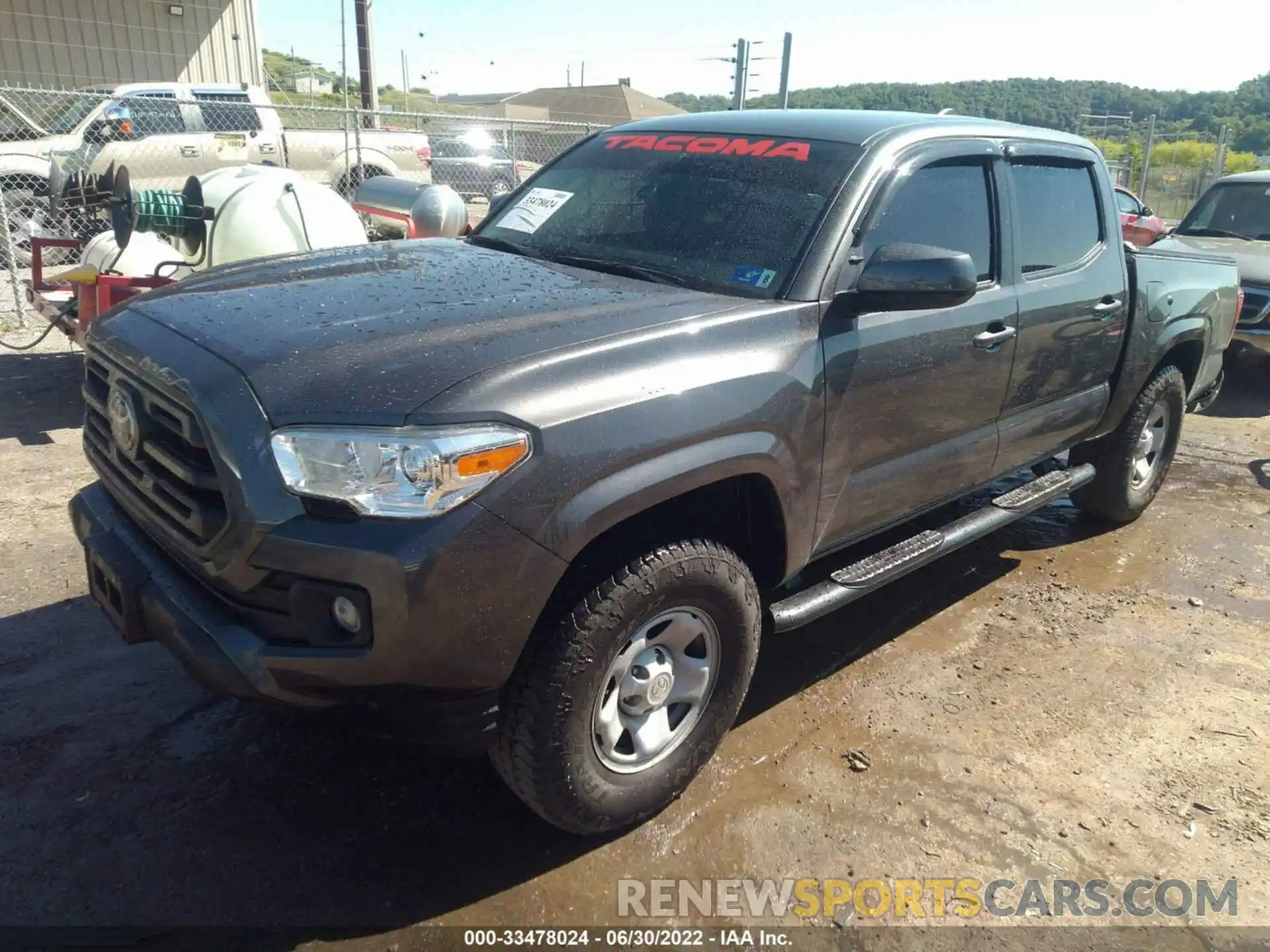 2 Photograph of a damaged car 3TMCZ5ANXKM237198 TOYOTA TACOMA 4WD 2019