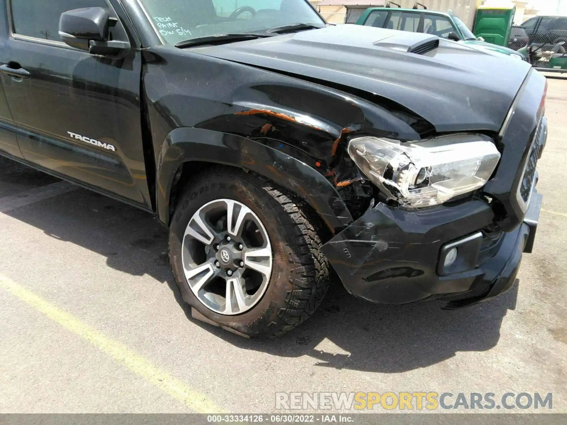 6 Photograph of a damaged car 3TMCZ5ANXKM237783 TOYOTA TACOMA 4WD 2019