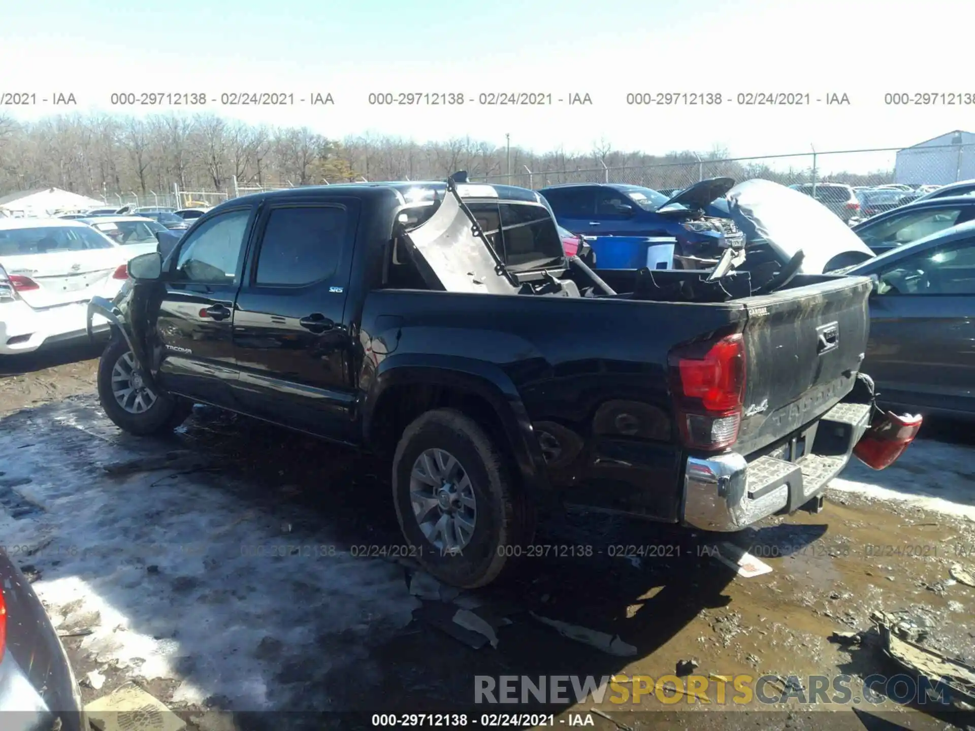 3 Photograph of a damaged car 3TMCZ5ANXKM238514 TOYOTA TACOMA 4WD 2019