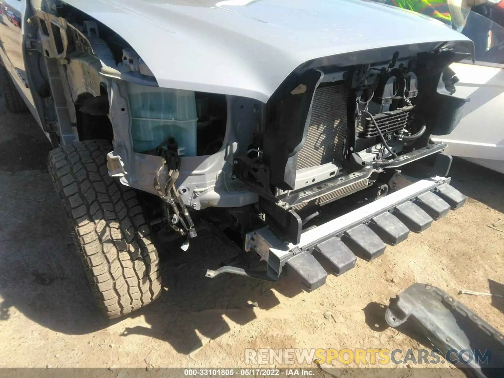 6 Photograph of a damaged car 3TMCZ5ANXKM240389 TOYOTA TACOMA 4WD 2019