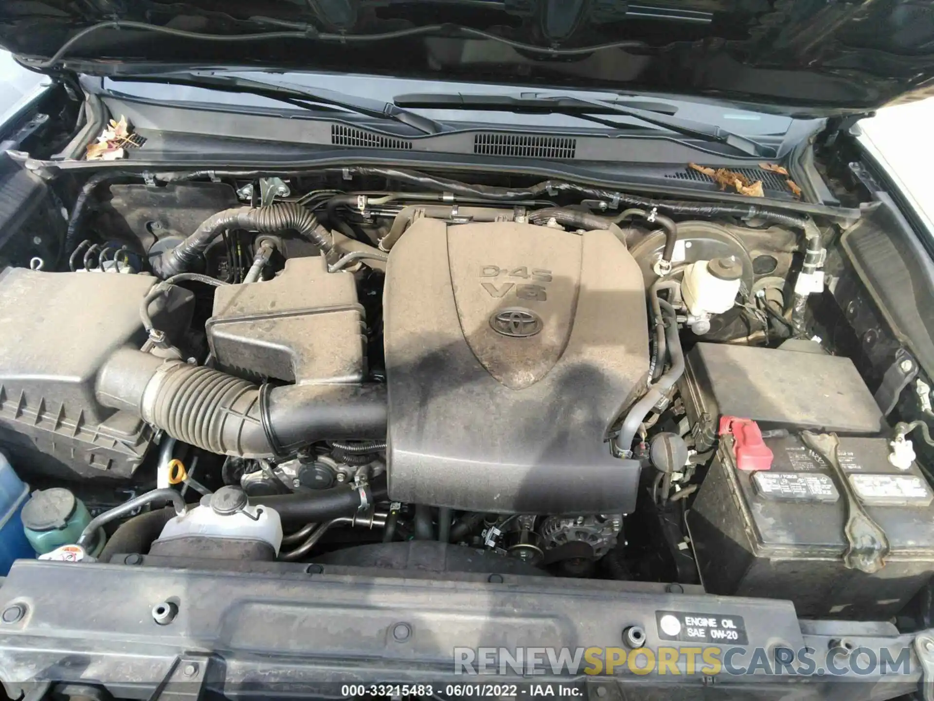 10 Photograph of a damaged car 3TMCZ5ANXKM242899 TOYOTA TACOMA 4WD 2019