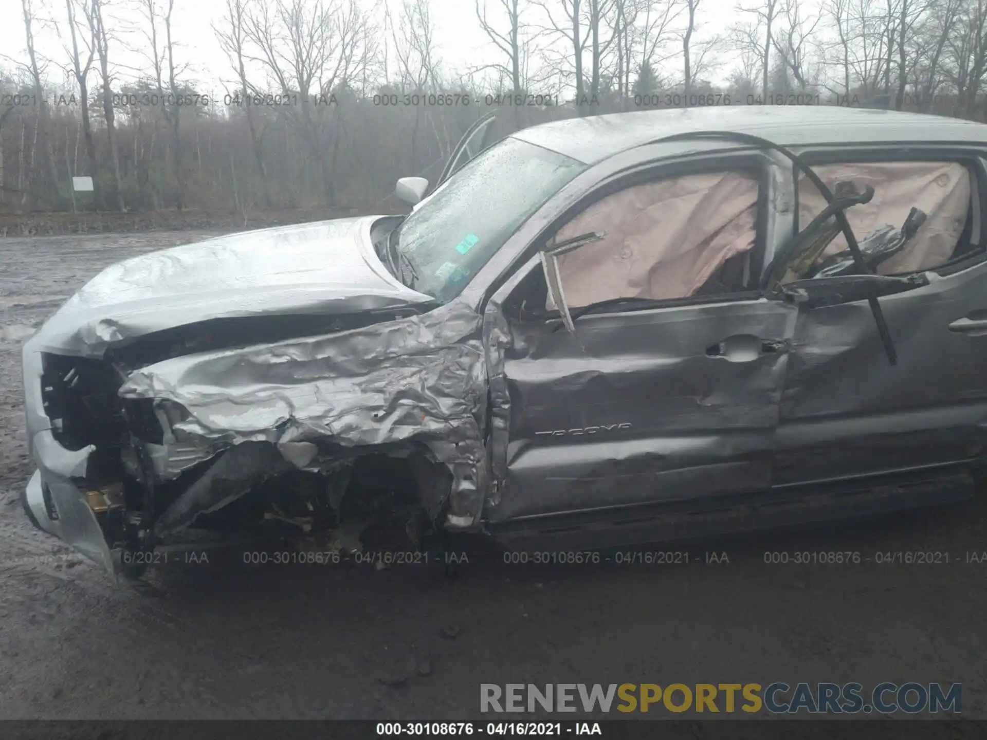 6 Фотография поврежденного автомобиля 3TMCZ5ANXKM243101 TOYOTA TACOMA 4WD 2019