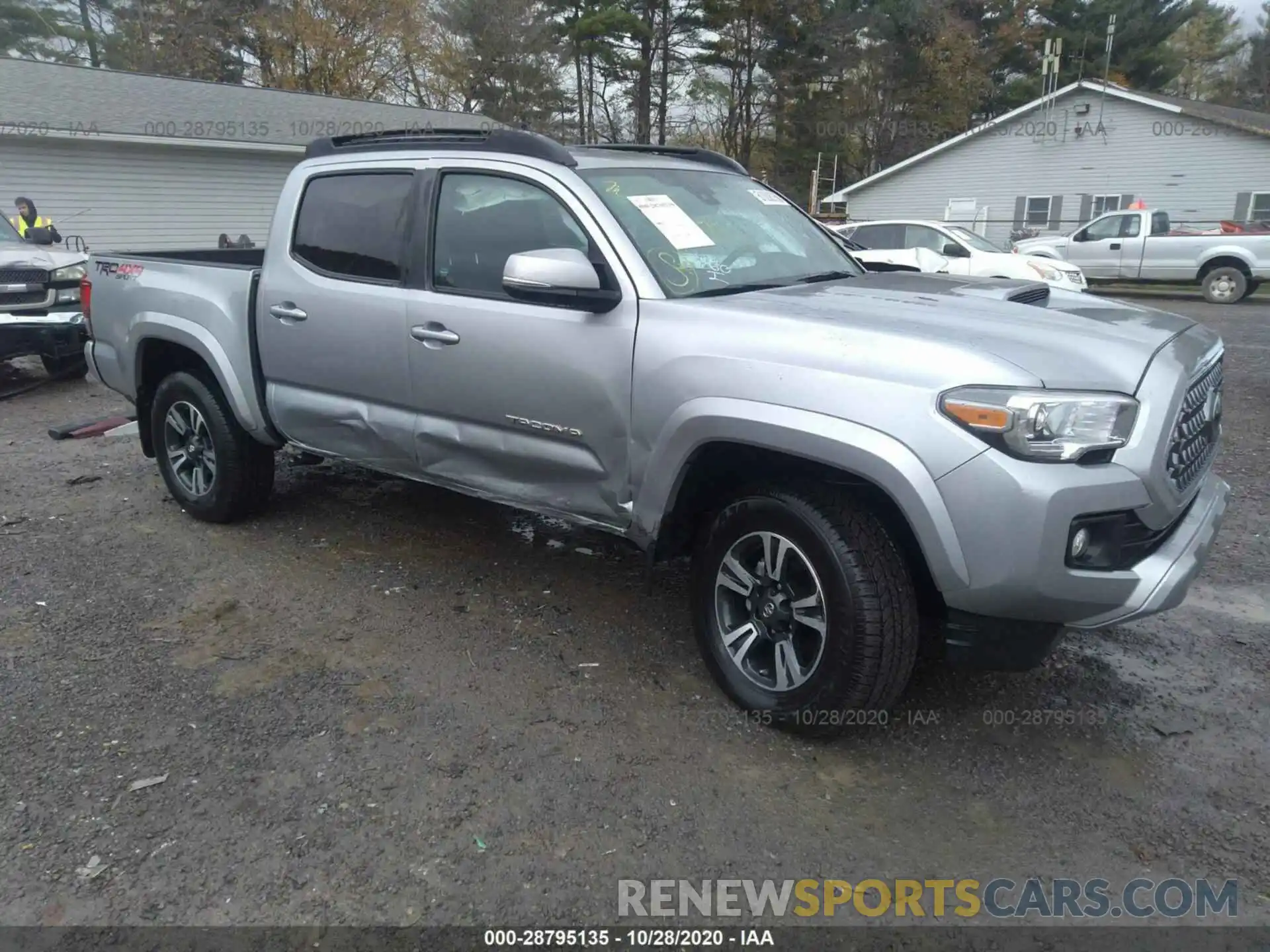 1 Photograph of a damaged car 3TMCZ5ANXKM249755 TOYOTA TACOMA 4WD 2019