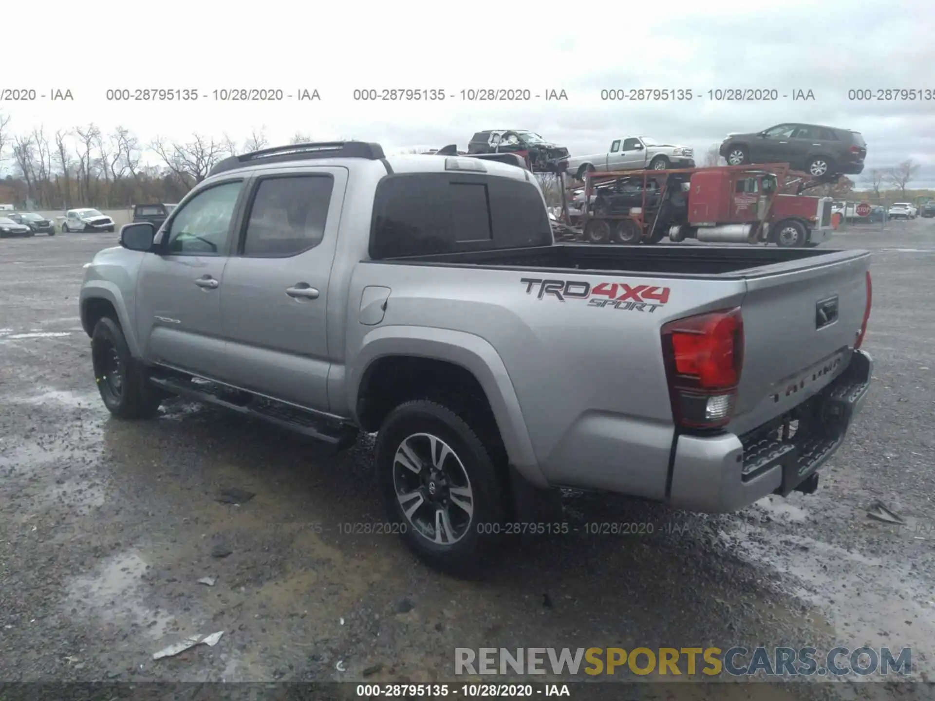 3 Photograph of a damaged car 3TMCZ5ANXKM249755 TOYOTA TACOMA 4WD 2019