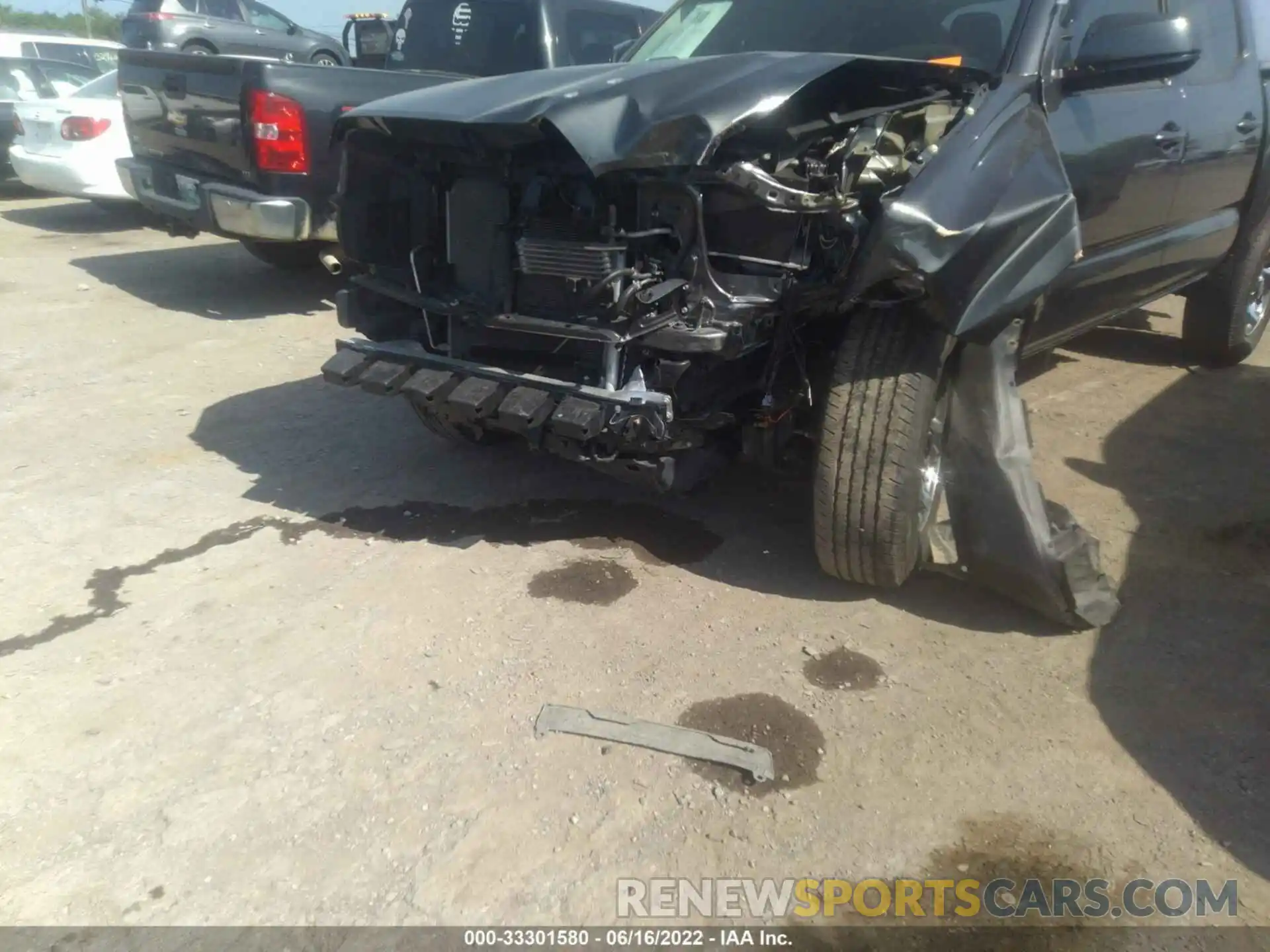 6 Photograph of a damaged car 3TMCZ5ANXKM253059 TOYOTA TACOMA 4WD 2019