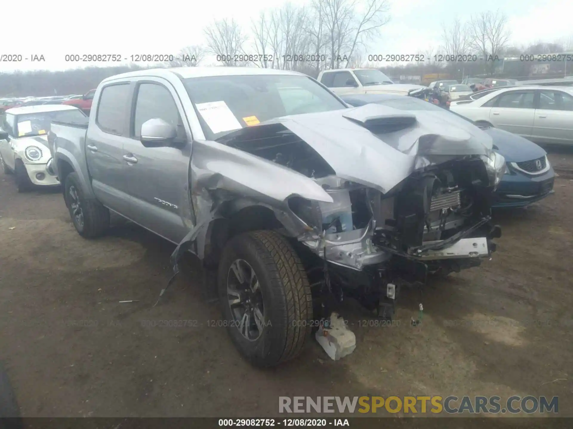 1 Фотография поврежденного автомобиля 3TMCZ5ANXKM255376 TOYOTA TACOMA 4WD 2019