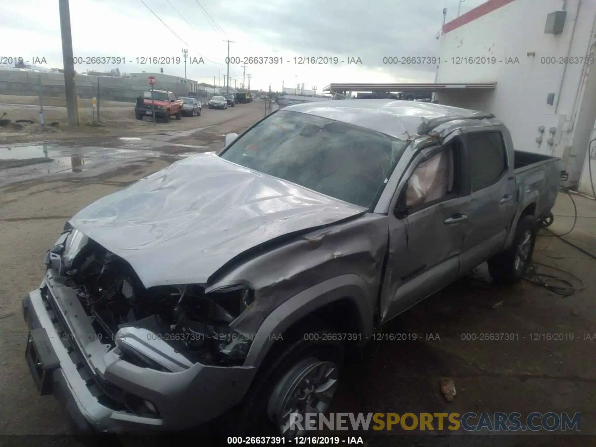 2 Photograph of a damaged car 3TMCZ5ANXKM265308 TOYOTA TACOMA 4WD 2019