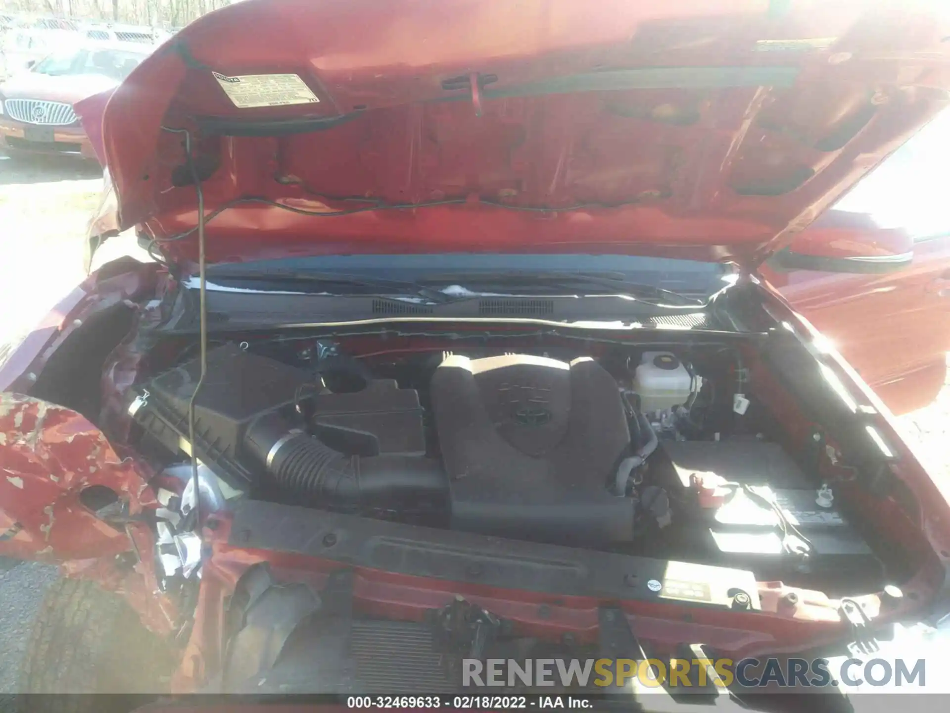 10 Photograph of a damaged car 3TMCZ5ANXKM270525 TOYOTA TACOMA 4WD 2019