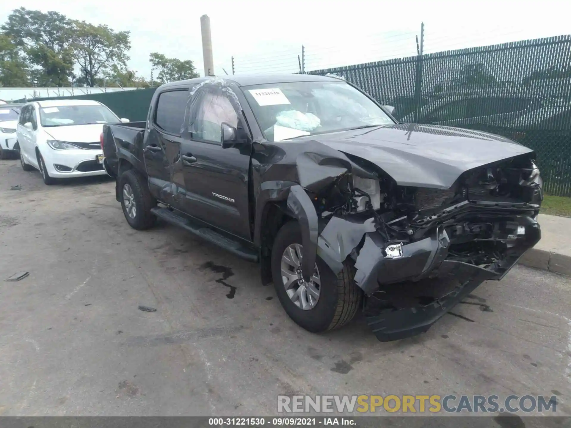 6 Фотография поврежденного автомобиля 3TMCZ5ANXKM279743 TOYOTA TACOMA 4WD 2019