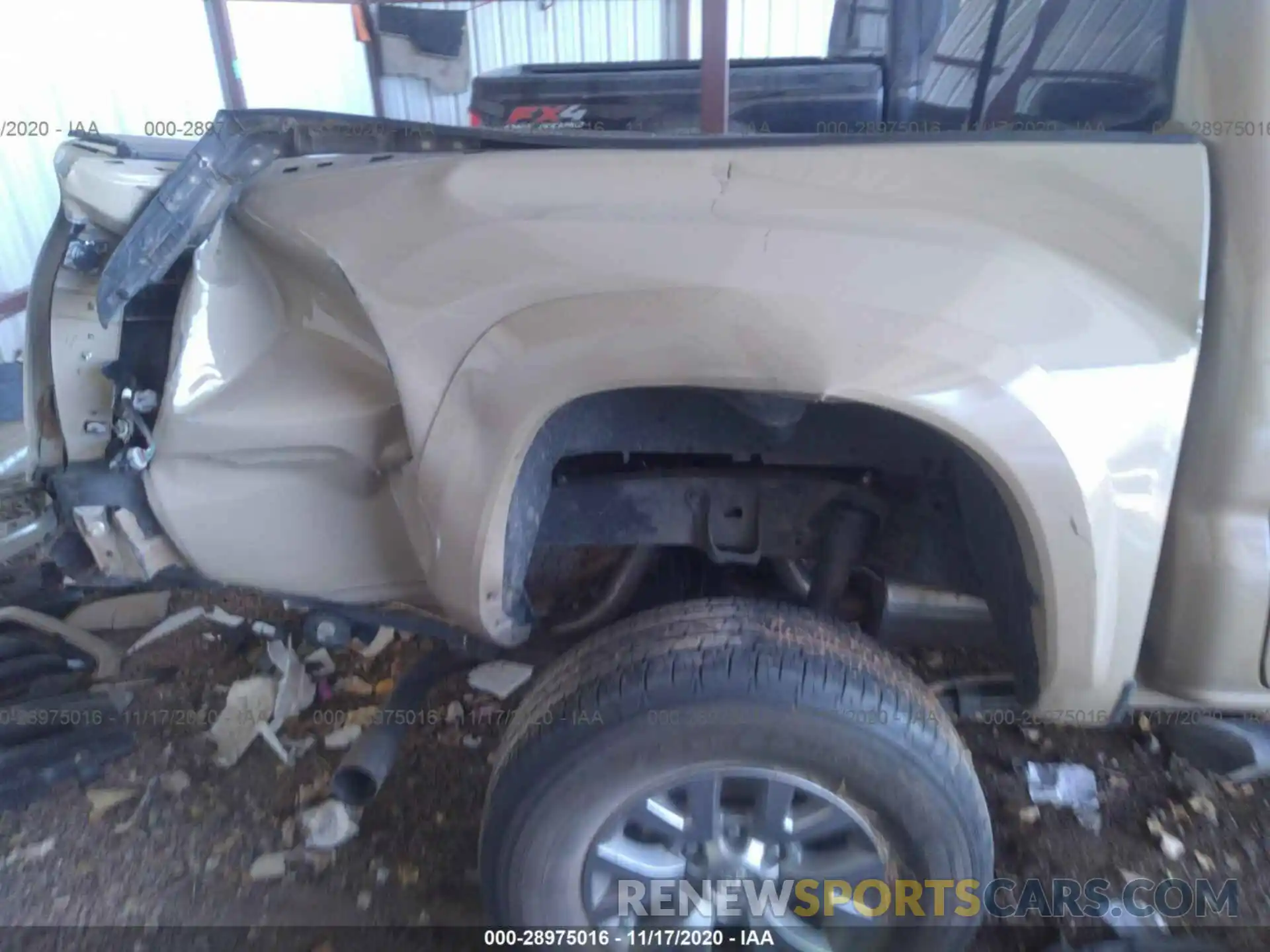 6 Photograph of a damaged car 3TMCZ5ANXKM283565 TOYOTA TACOMA 4WD 2019