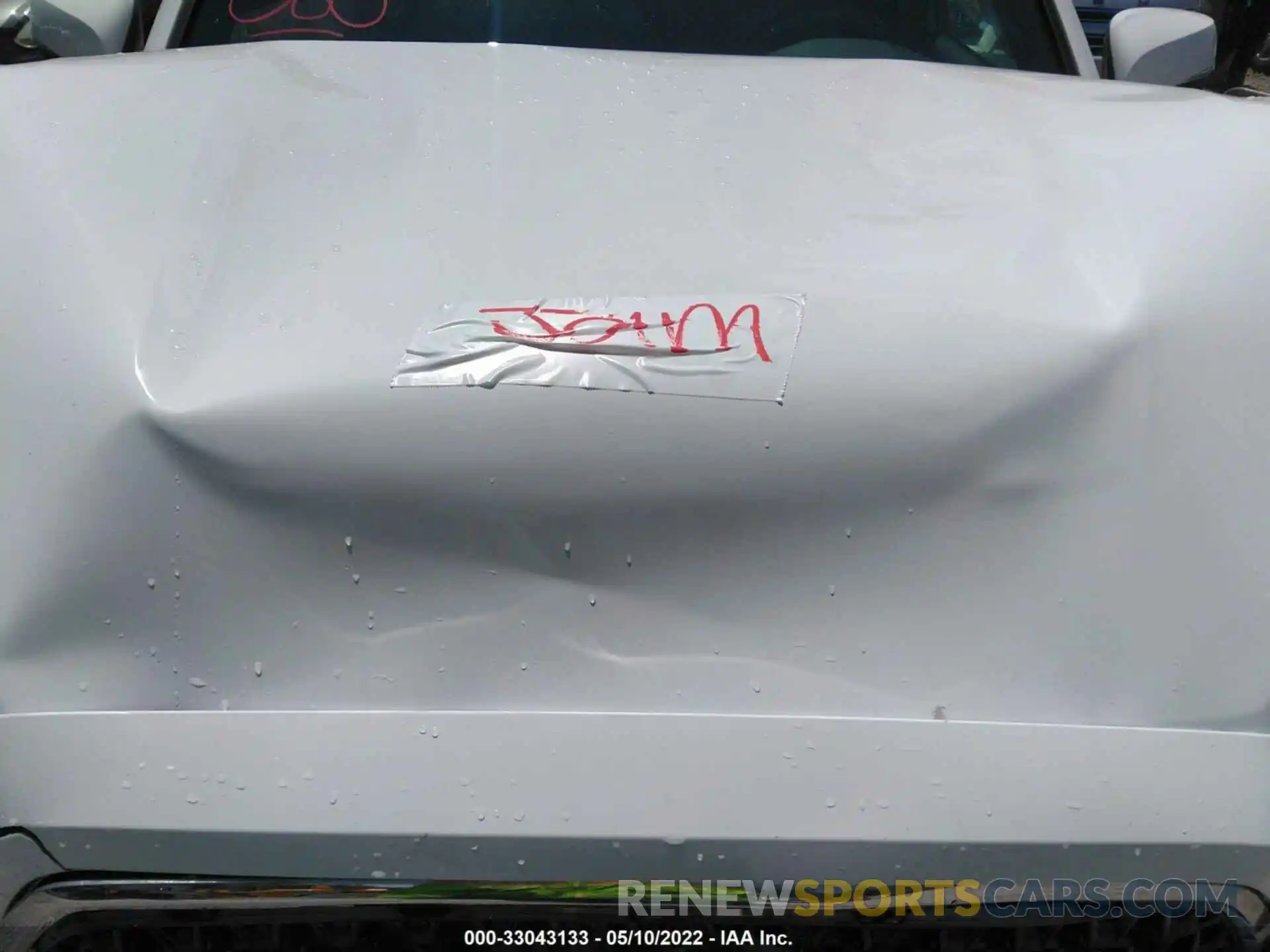 10 Photograph of a damaged car 3TMCZ5ANXKM284778 TOYOTA TACOMA 4WD 2019