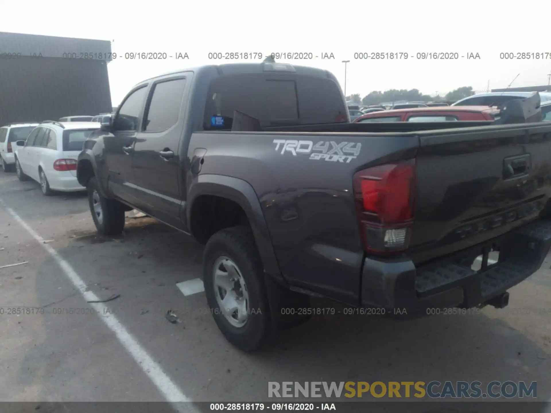 3 Фотография поврежденного автомобиля 3TMCZ5ANXKM286546 TOYOTA TACOMA 4WD 2019