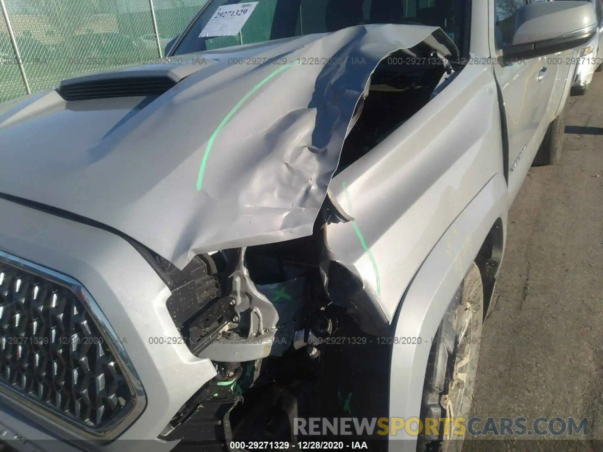 6 Photograph of a damaged car 3TMDZ5BN0KM060602 TOYOTA TACOMA 4WD 2019