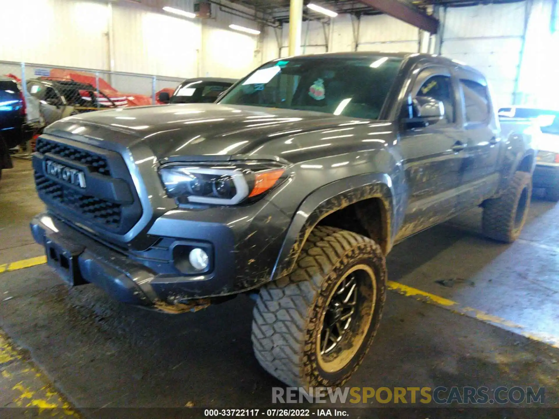 2 Фотография поврежденного автомобиля 3TMDZ5BN0KM062852 TOYOTA TACOMA 4WD 2019