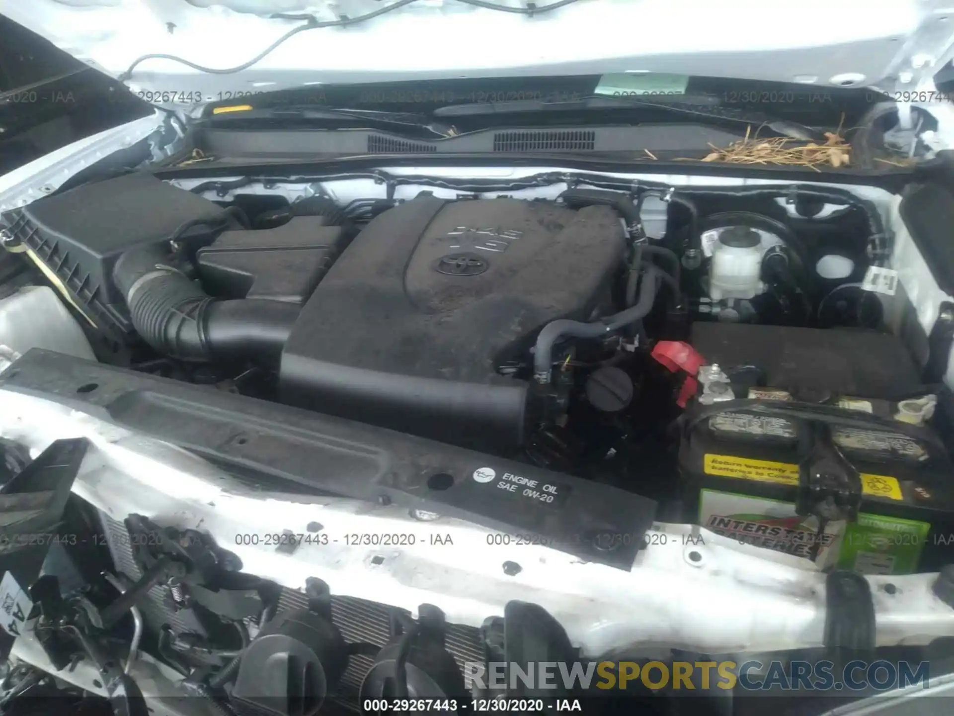 10 Photograph of a damaged car 3TMDZ5BN0KM067596 TOYOTA TACOMA 4WD 2019