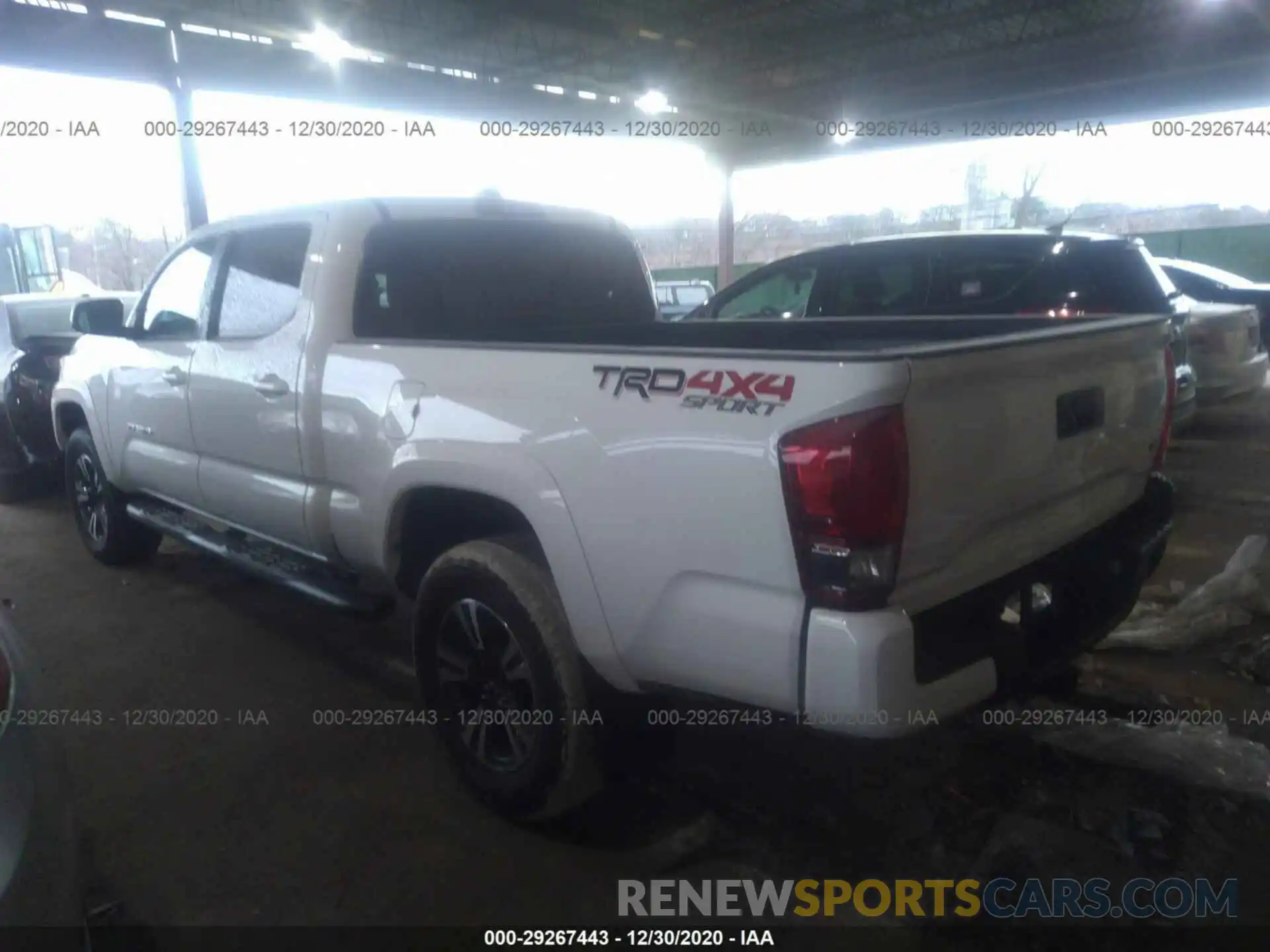 3 Photograph of a damaged car 3TMDZ5BN0KM067596 TOYOTA TACOMA 4WD 2019