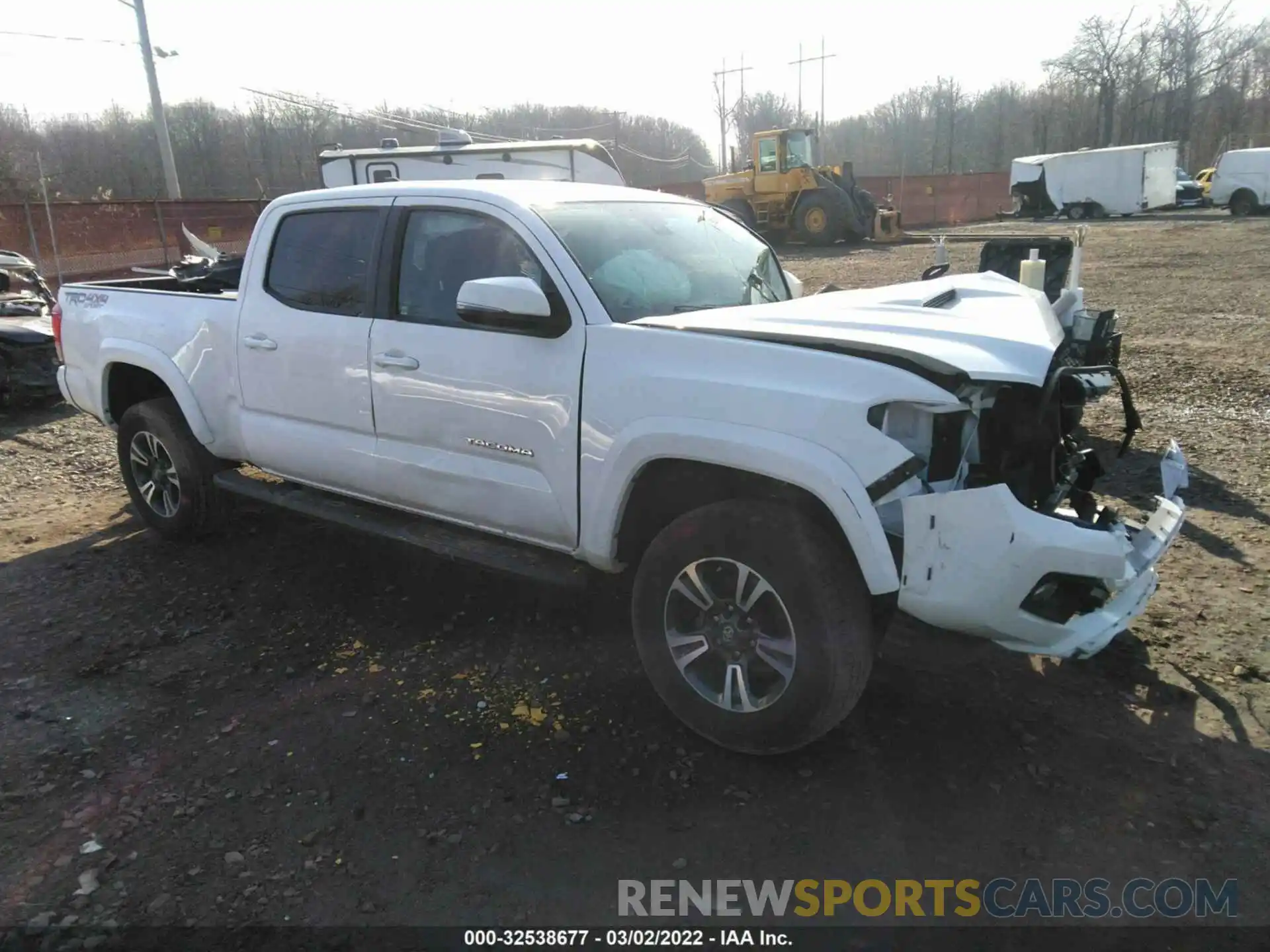 1 Photograph of a damaged car 3TMDZ5BN0KM067887 TOYOTA TACOMA 4WD 2019