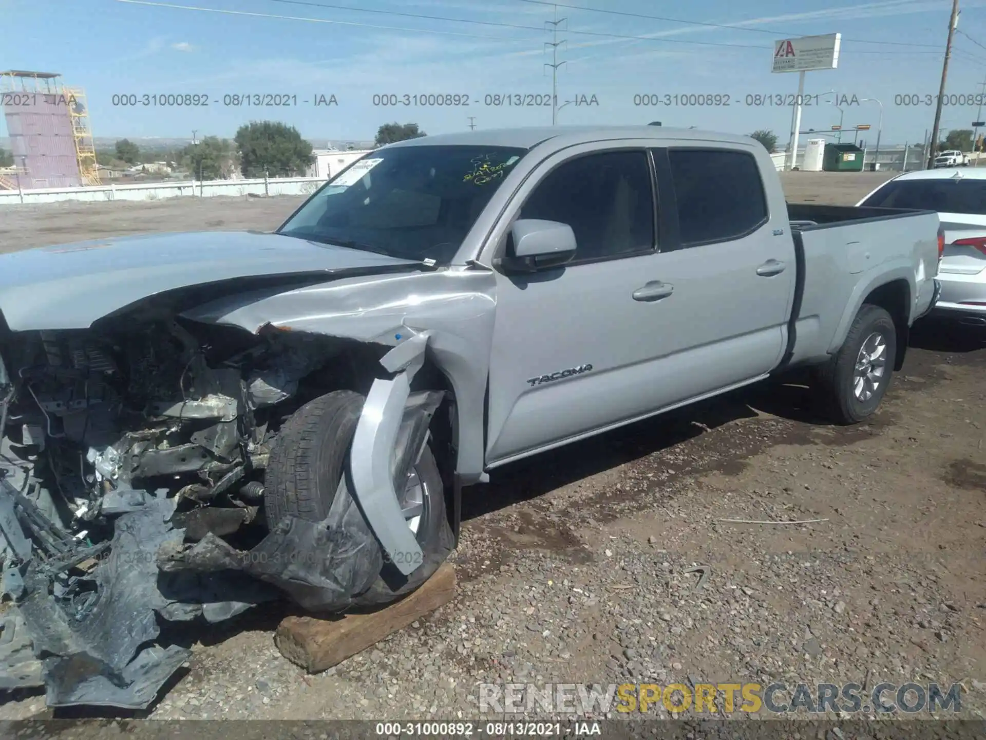 2 Фотография поврежденного автомобиля 3TMDZ5BN0KM074676 TOYOTA TACOMA 4WD 2019