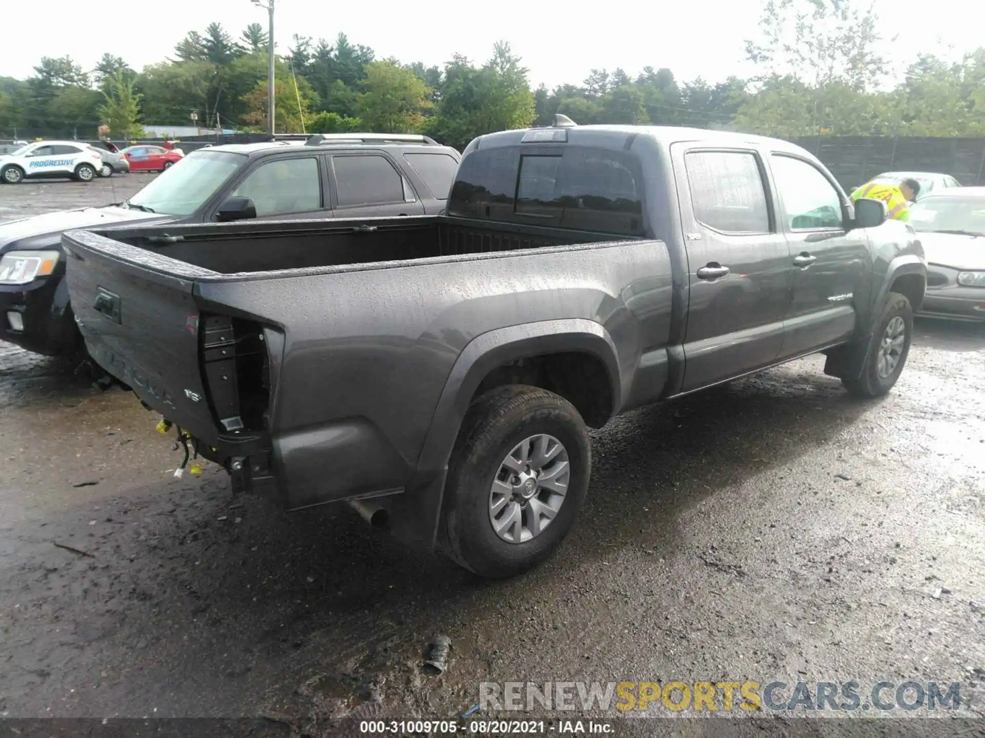 4 Photograph of a damaged car 3TMDZ5BN0KM078288 TOYOTA TACOMA 4WD 2019