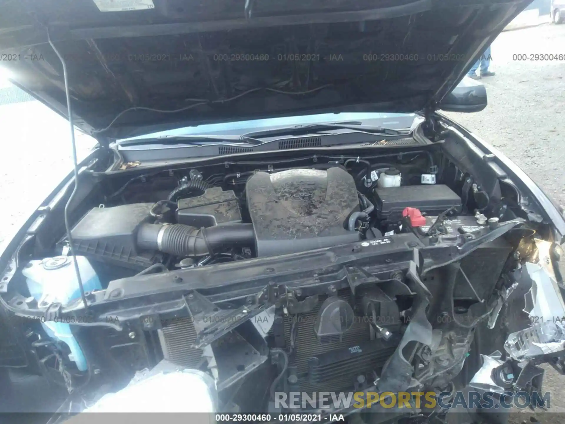 10 Photograph of a damaged car 3TMDZ5BN1KM061547 TOYOTA TACOMA 4WD 2019