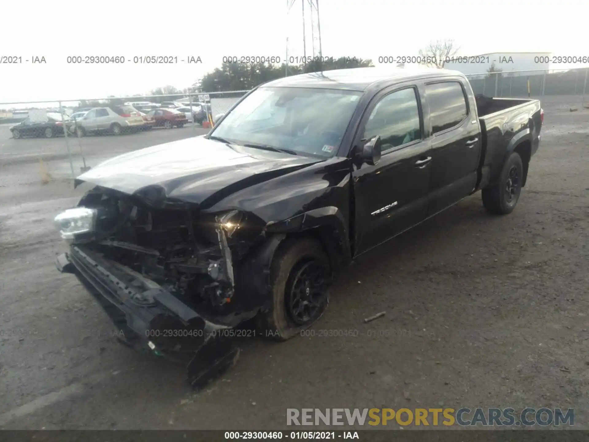 2 Photograph of a damaged car 3TMDZ5BN1KM061547 TOYOTA TACOMA 4WD 2019