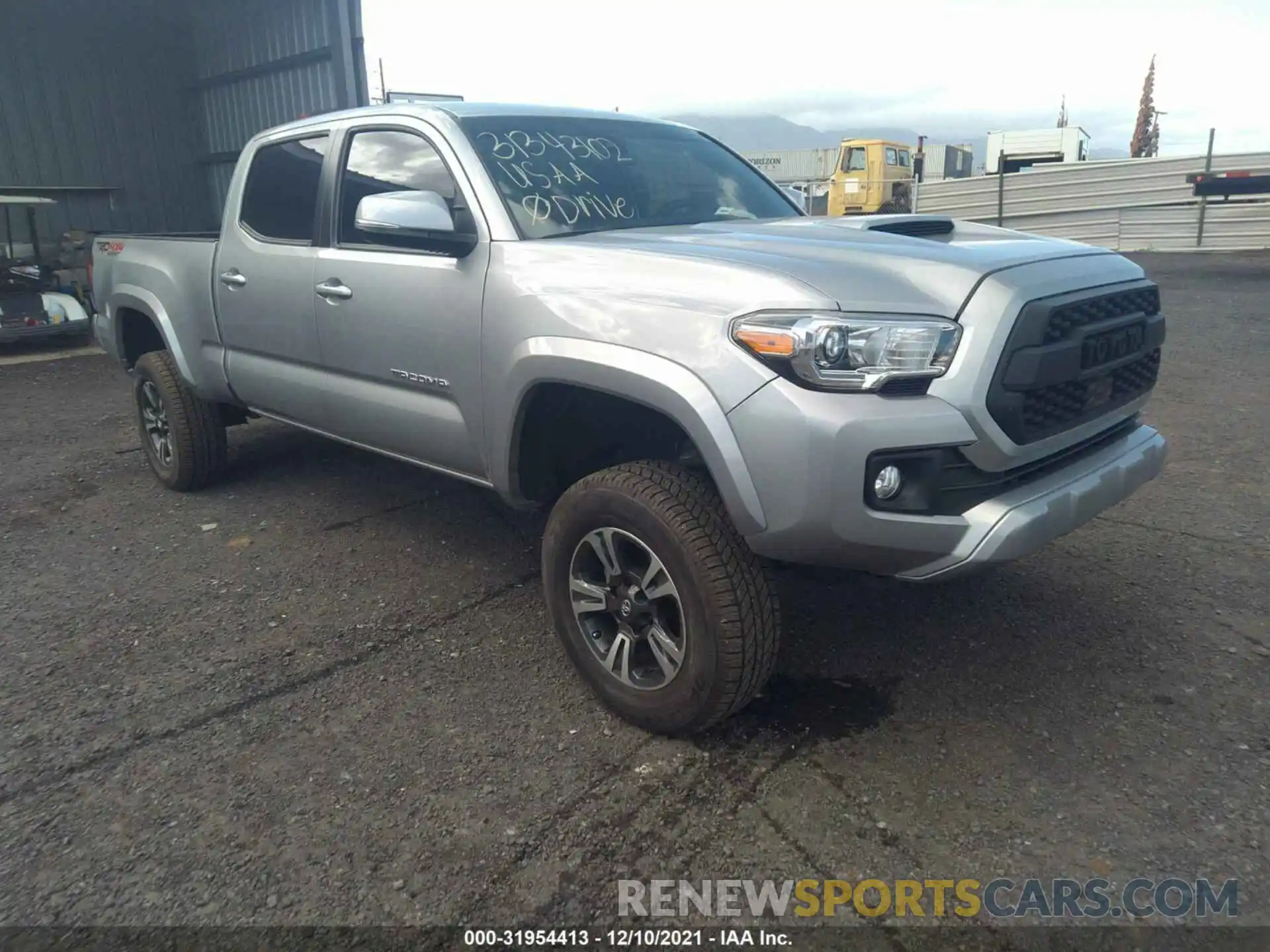 1 Photograph of a damaged car 3TMDZ5BN1KM072063 TOYOTA TACOMA 4WD 2019