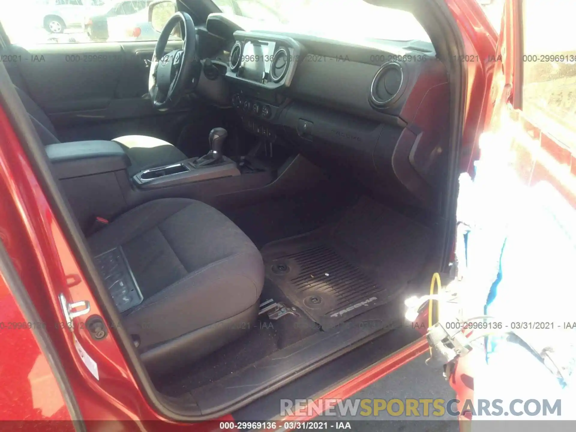 5 Photograph of a damaged car 3TMDZ5BN1KM072449 TOYOTA TACOMA 4WD 2019