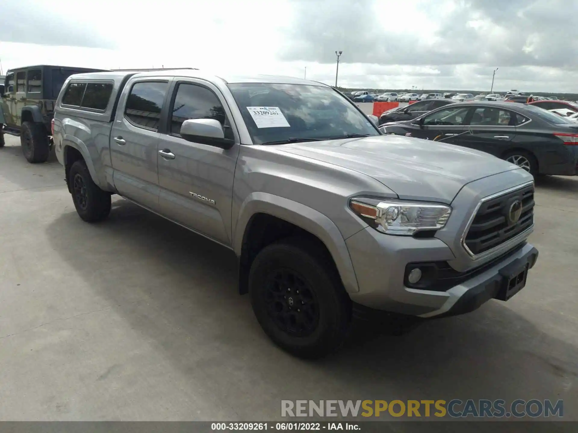 1 Photograph of a damaged car 3TMDZ5BN1KM076789 TOYOTA TACOMA 4WD 2019