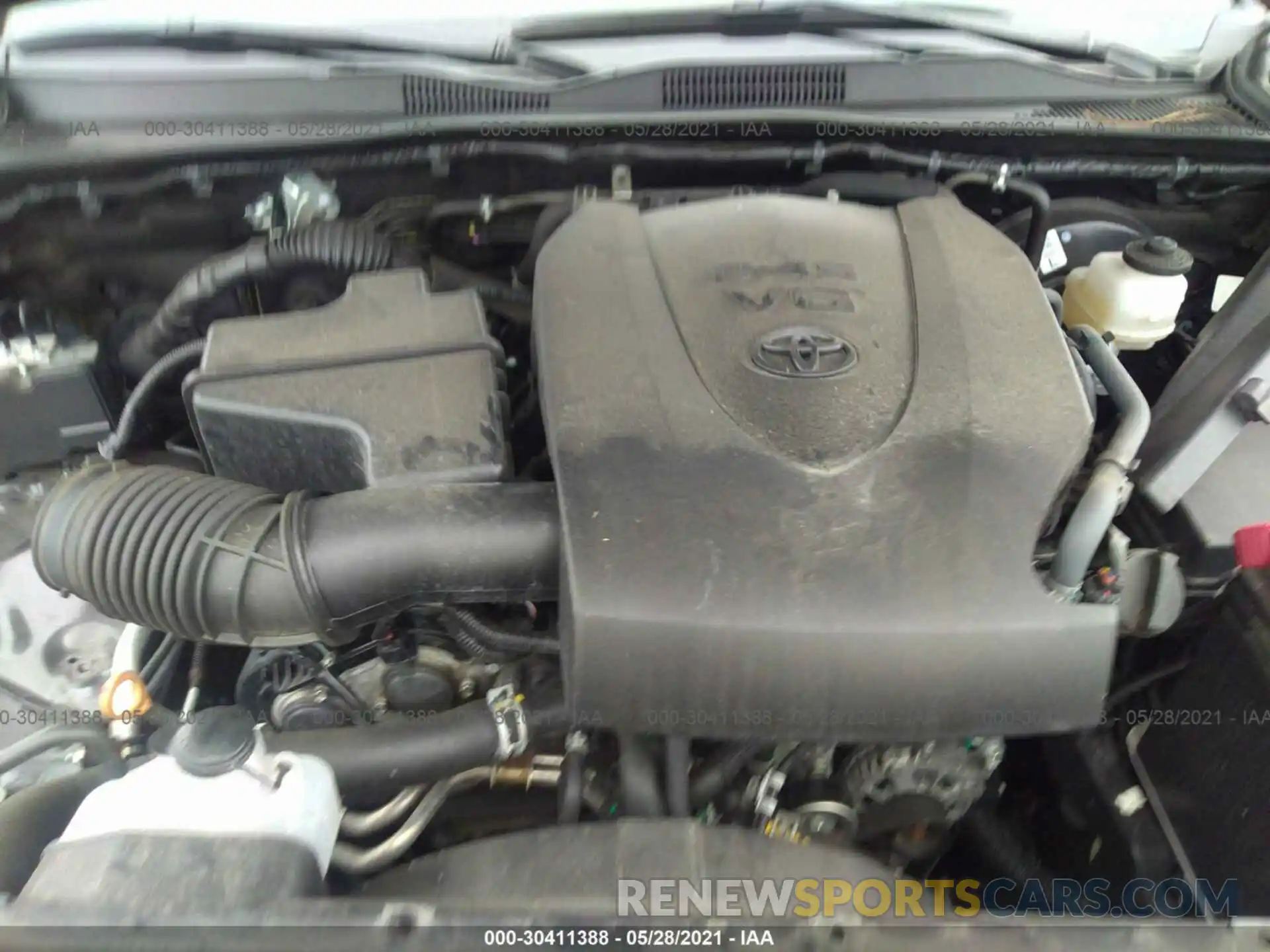 10 Photograph of a damaged car 3TMDZ5BN1KM077117 TOYOTA TACOMA 4WD 2019