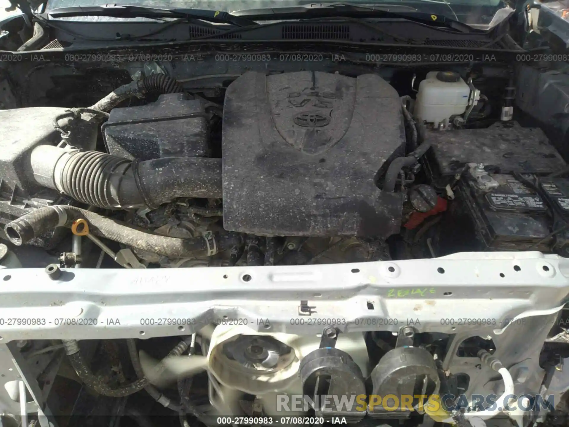 10 Photograph of a damaged car 3TMDZ5BN1KM077862 TOYOTA TACOMA 4WD 2019