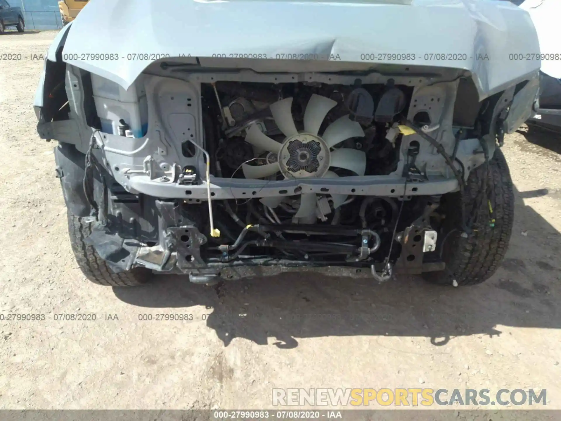 6 Photograph of a damaged car 3TMDZ5BN1KM077862 TOYOTA TACOMA 4WD 2019