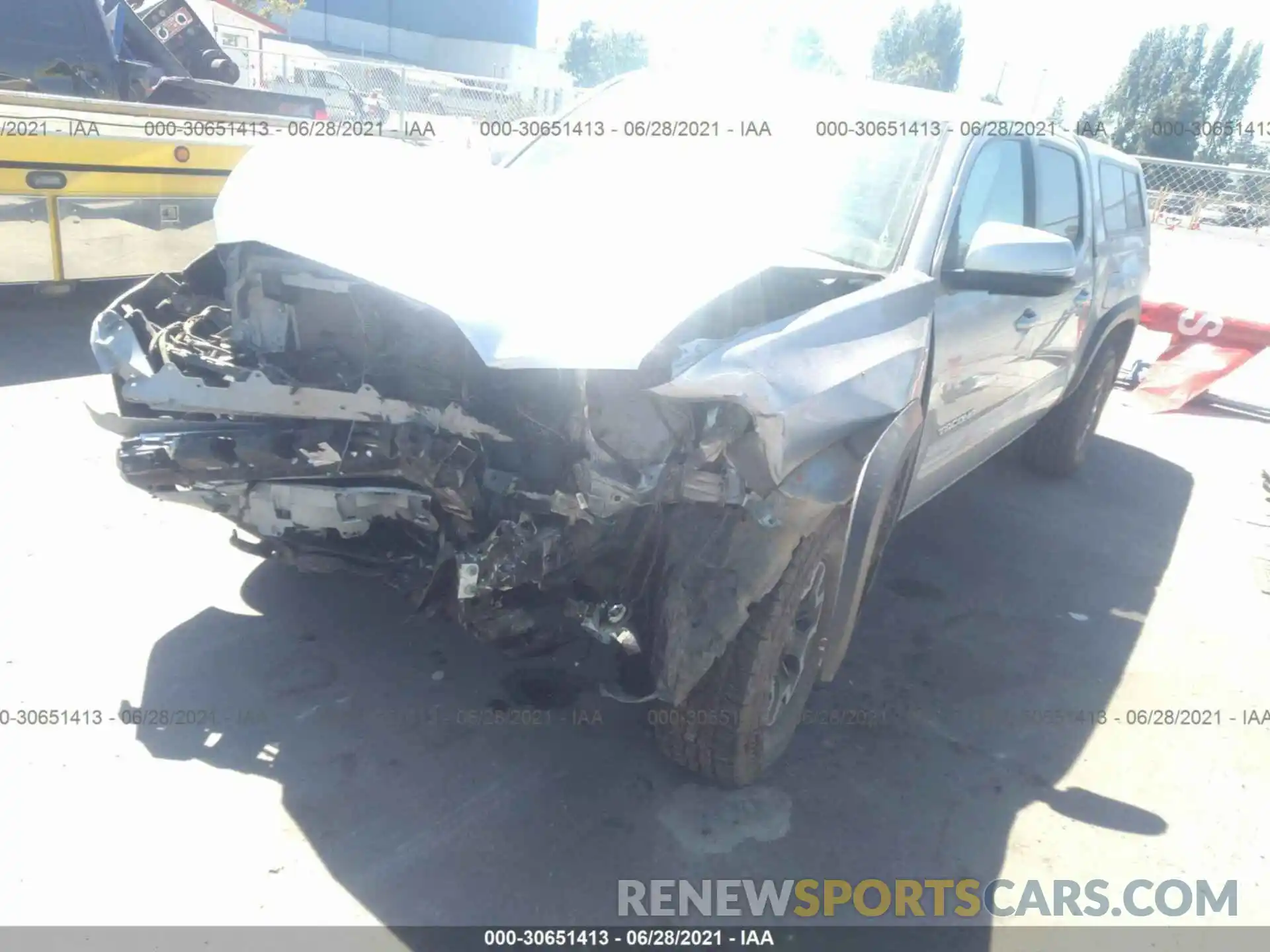 6 Photograph of a damaged car 3TMDZ5BN2KM056793 TOYOTA TACOMA 4WD 2019