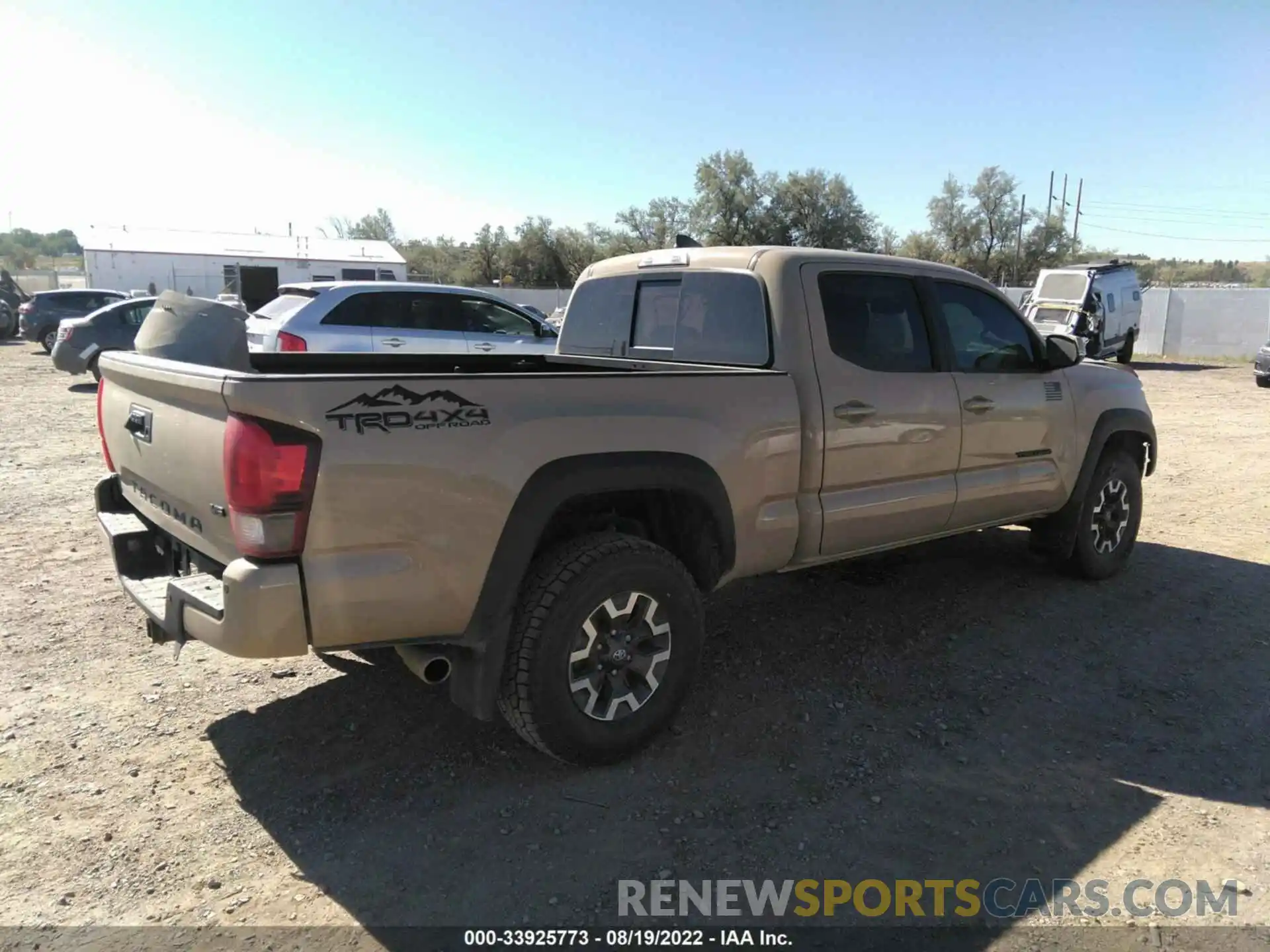 4 Photograph of a damaged car 3TMDZ5BN2KM057670 TOYOTA TACOMA 4WD 2019