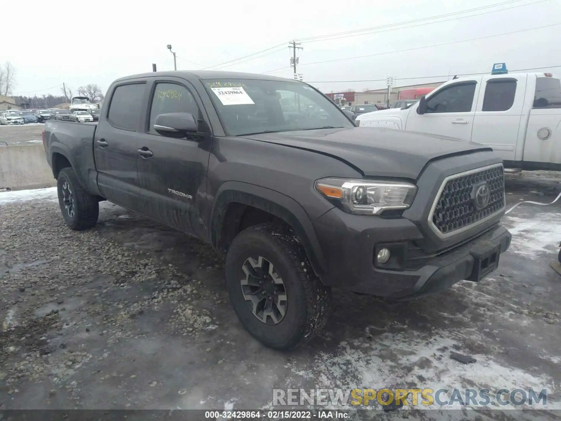 1 Photograph of a damaged car 3TMDZ5BN2KM059676 TOYOTA TACOMA 4WD 2019