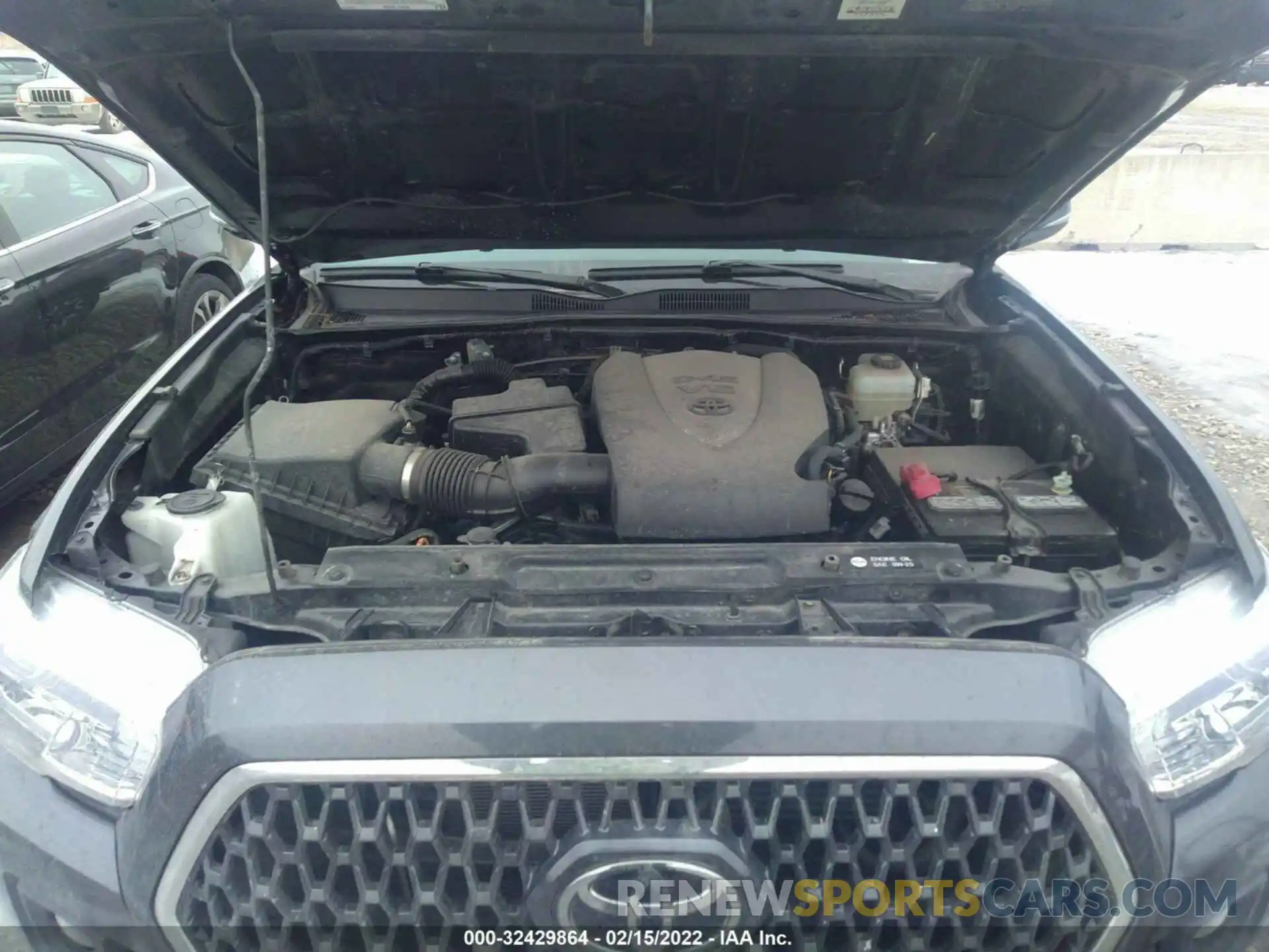 10 Фотография поврежденного автомобиля 3TMDZ5BN2KM059676 TOYOTA TACOMA 4WD 2019