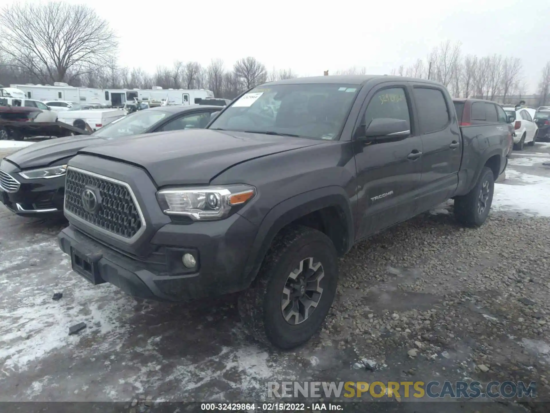 2 Photograph of a damaged car 3TMDZ5BN2KM059676 TOYOTA TACOMA 4WD 2019