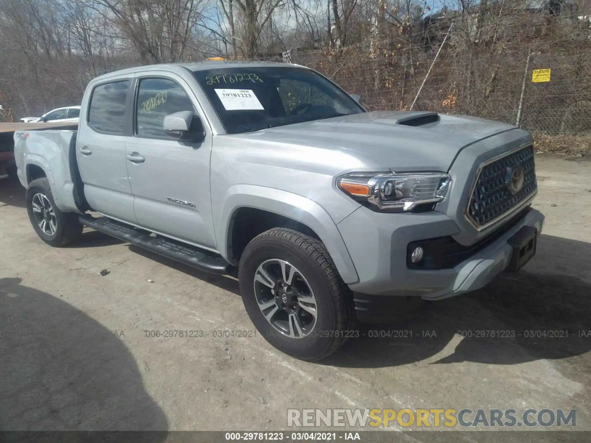 1 Photograph of a damaged car 3TMDZ5BN2KM061055 TOYOTA TACOMA 4WD 2019