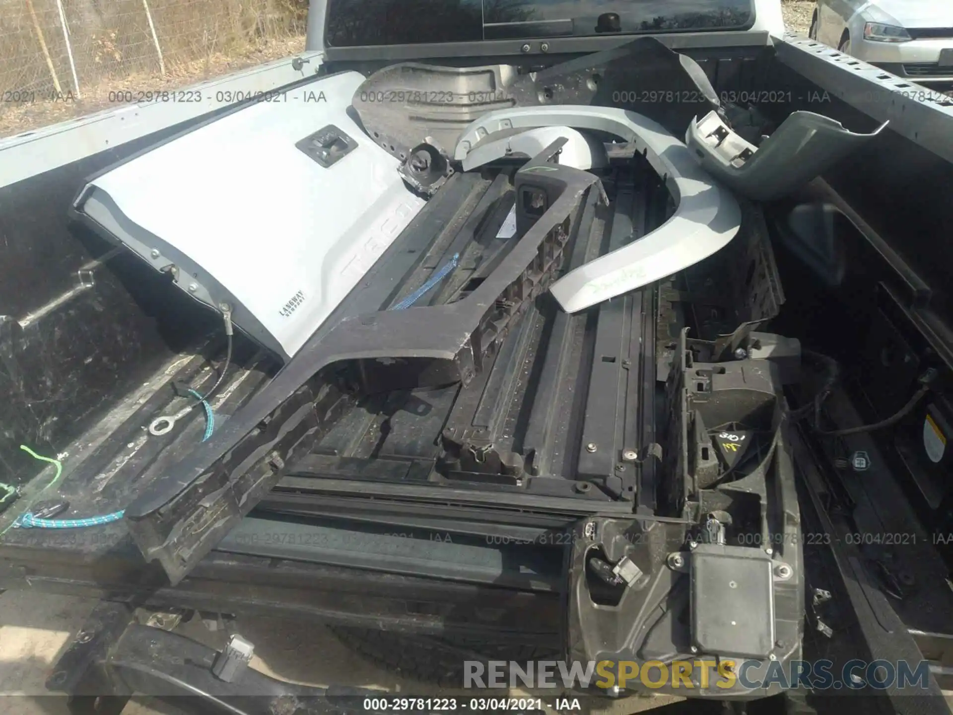 12 Photograph of a damaged car 3TMDZ5BN2KM061055 TOYOTA TACOMA 4WD 2019