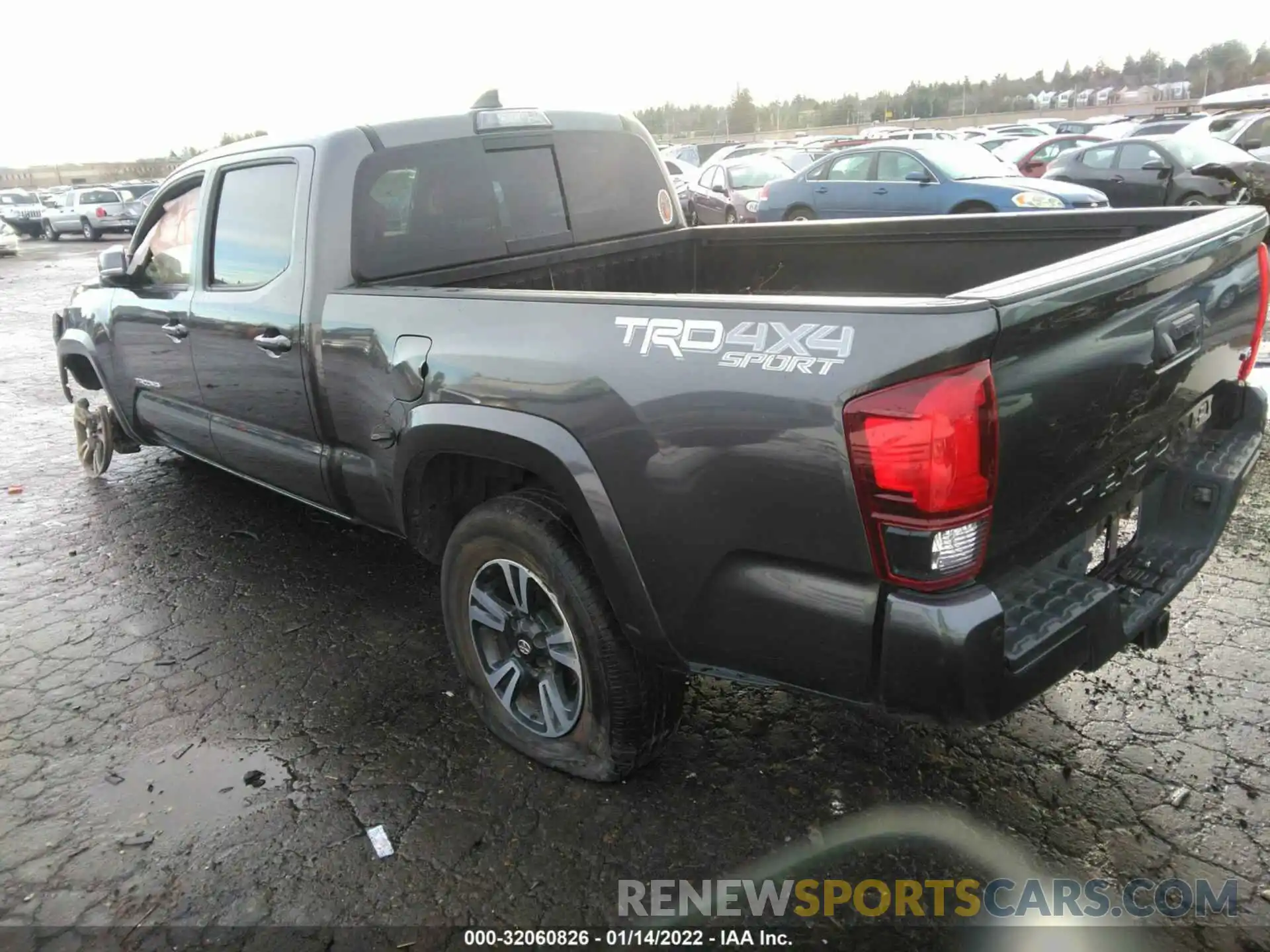 3 Photograph of a damaged car 3TMDZ5BN2KM064781 TOYOTA TACOMA 4WD 2019