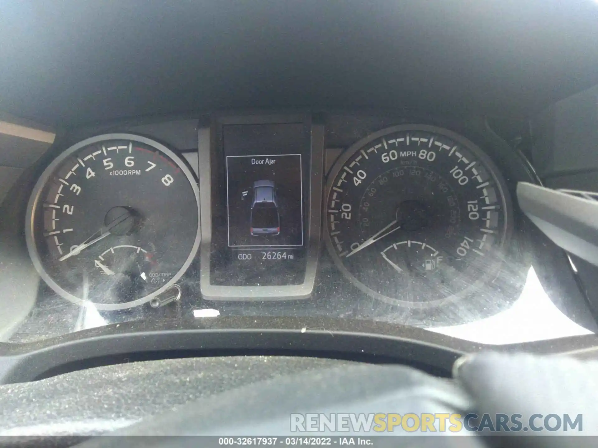 7 Photograph of a damaged car 3TMDZ5BN2KM066255 TOYOTA TACOMA 4WD 2019