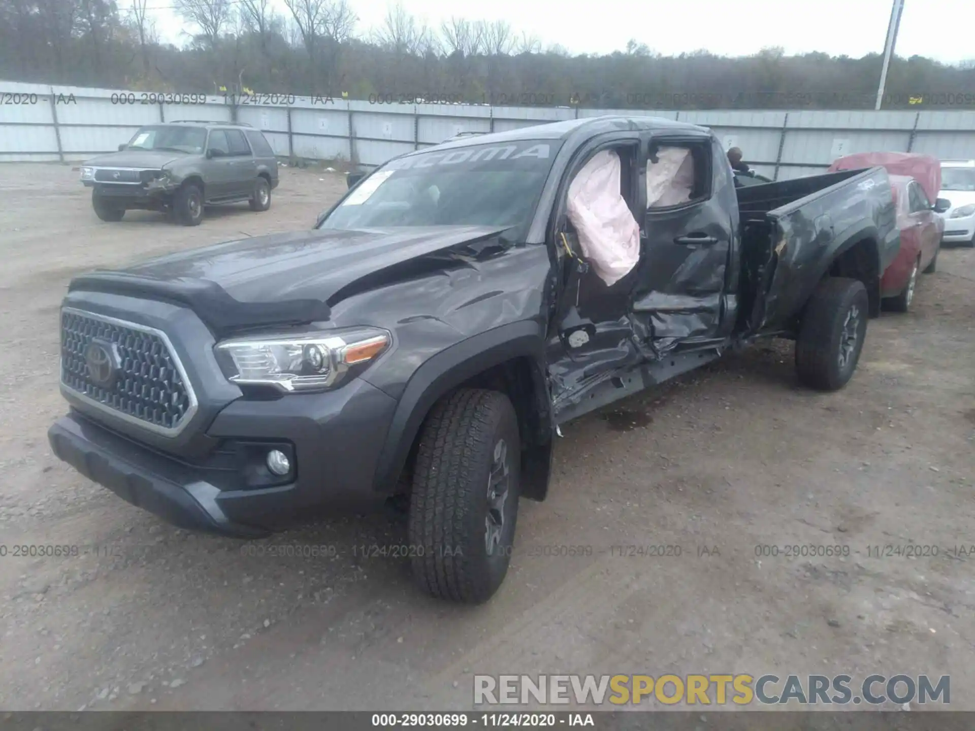 2 Photograph of a damaged car 3TMDZ5BN2KM074212 TOYOTA TACOMA 4WD 2019