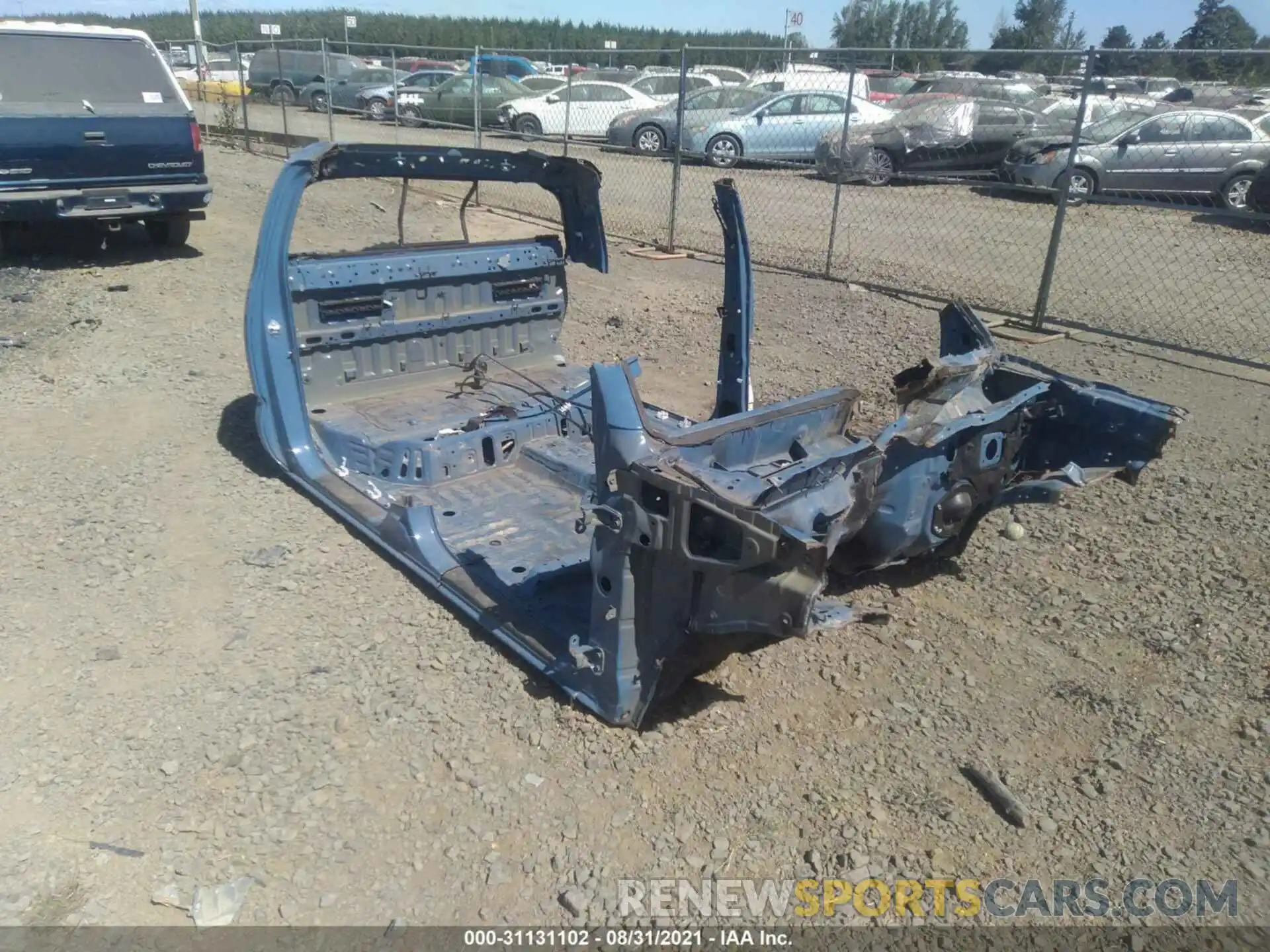 1 Photograph of a damaged car 3TMDZ5BN2KM077787 TOYOTA TACOMA 4WD 2019