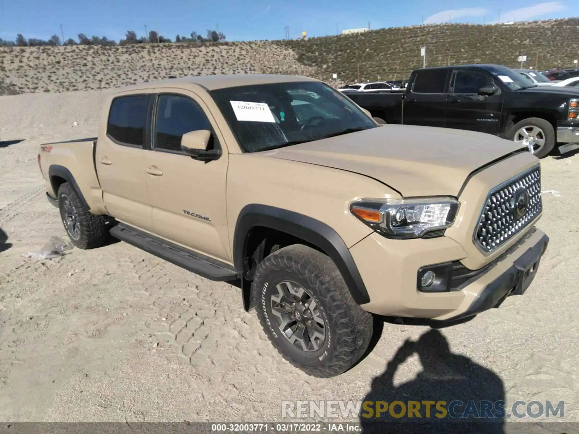 1 Photograph of a damaged car 3TMDZ5BN3KM058407 TOYOTA TACOMA 4WD 2019