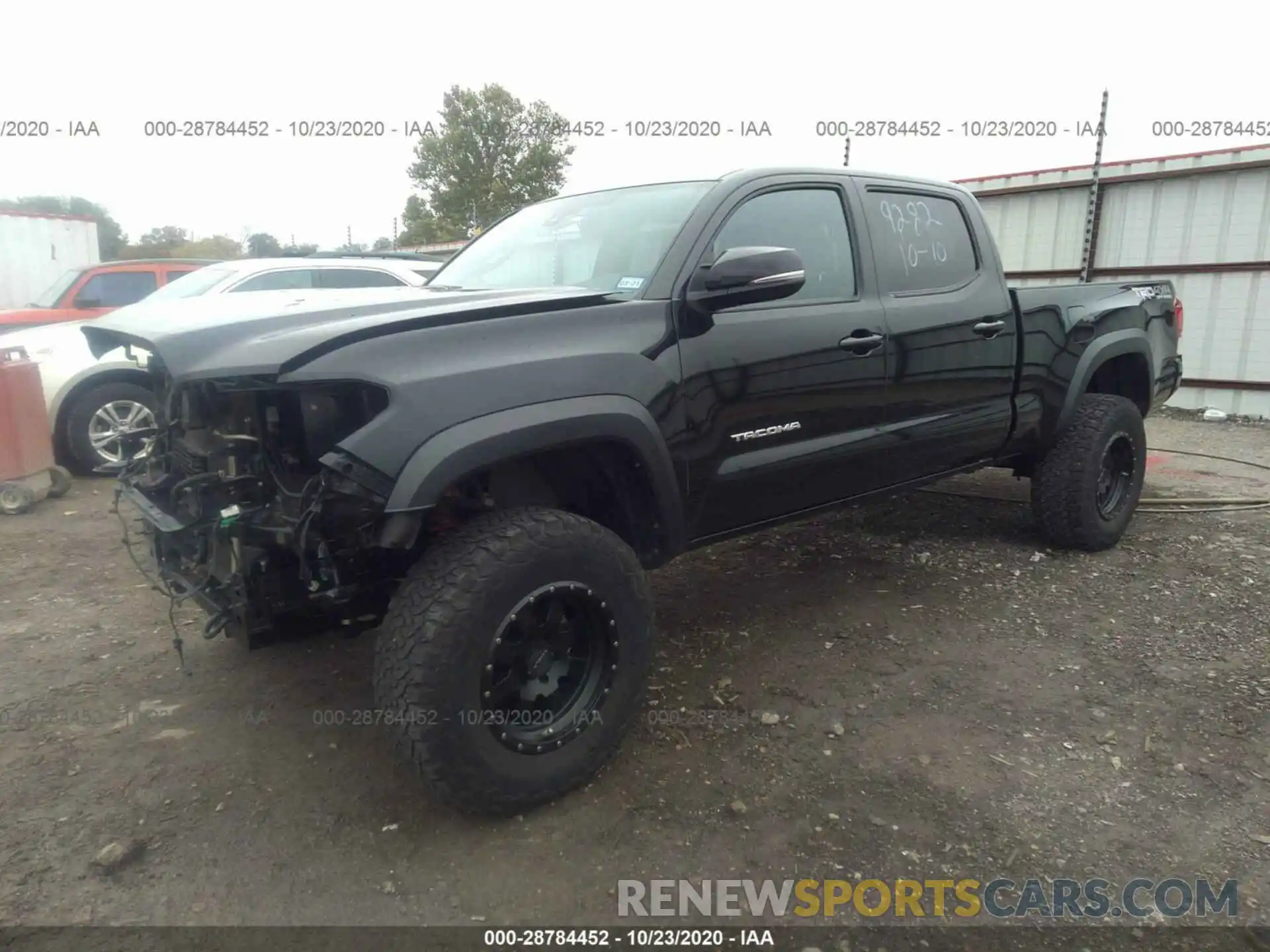 2 Photograph of a damaged car 3TMDZ5BN3KM059282 TOYOTA TACOMA 4WD 2019